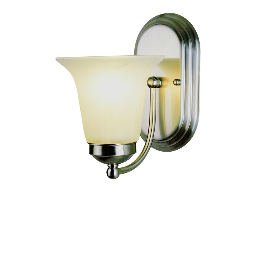 Lucid Lighting 3501 BN 6-in W 1 -Light Brushed Nickel Wall Sconce