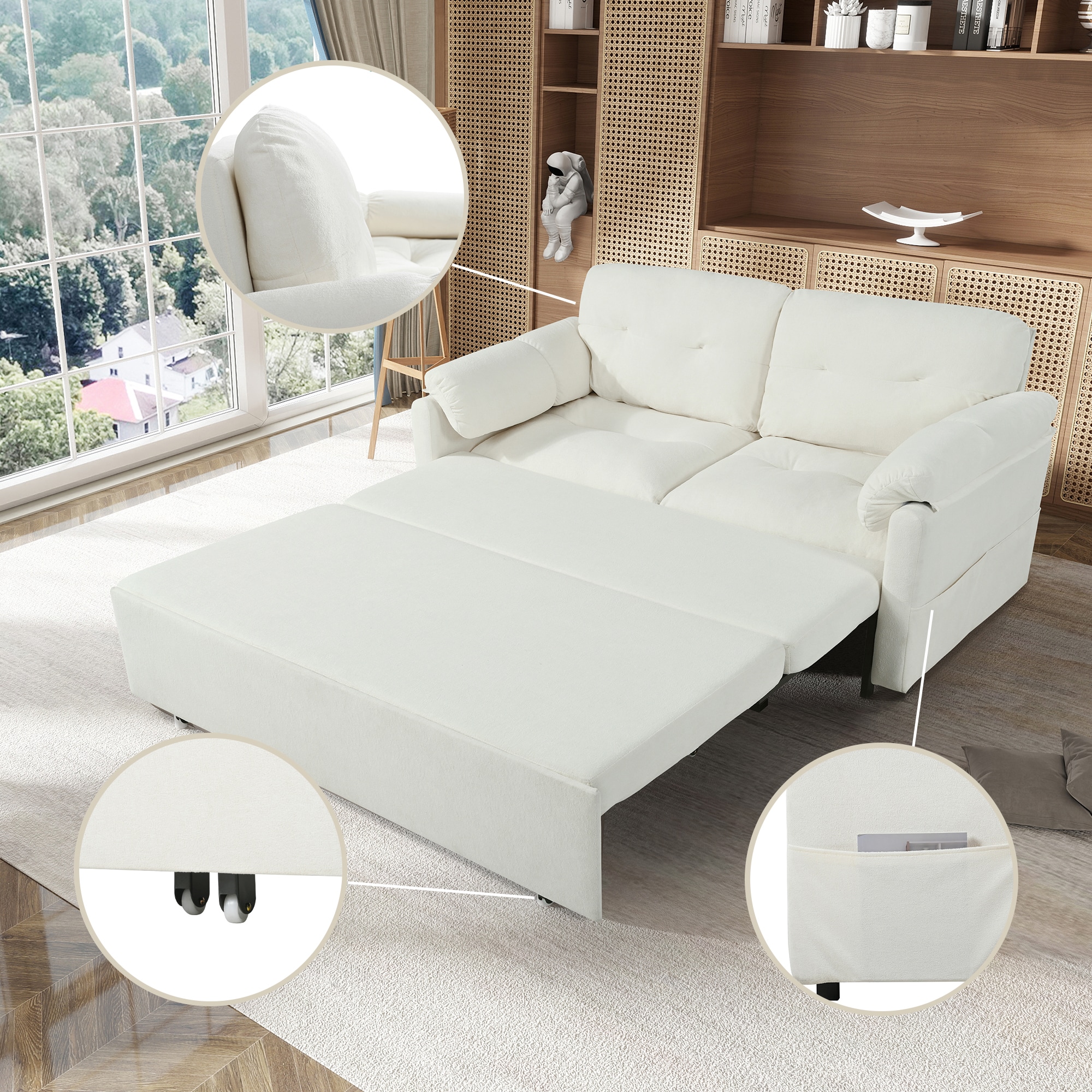 SINOFURN SYA010285WT Sofas-Loveseats - View #8