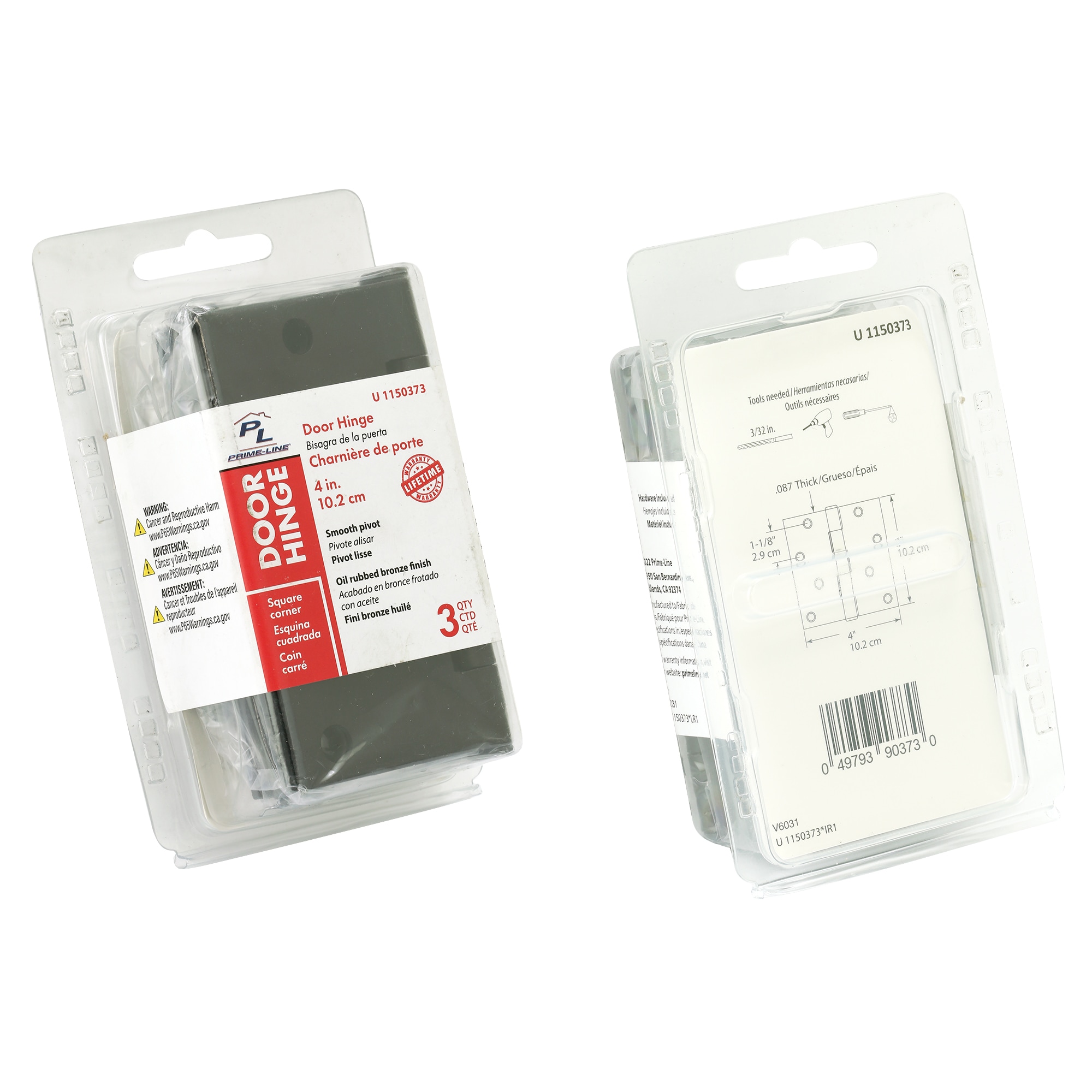 Prime-Line U 1150373 Entry-Door-Hinges - View #2