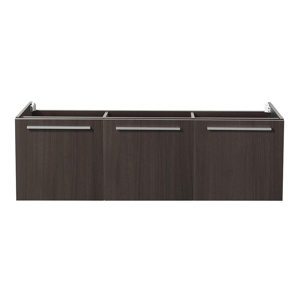 Fresca FCB8093GO Vista 60-in Gray Oak Floating