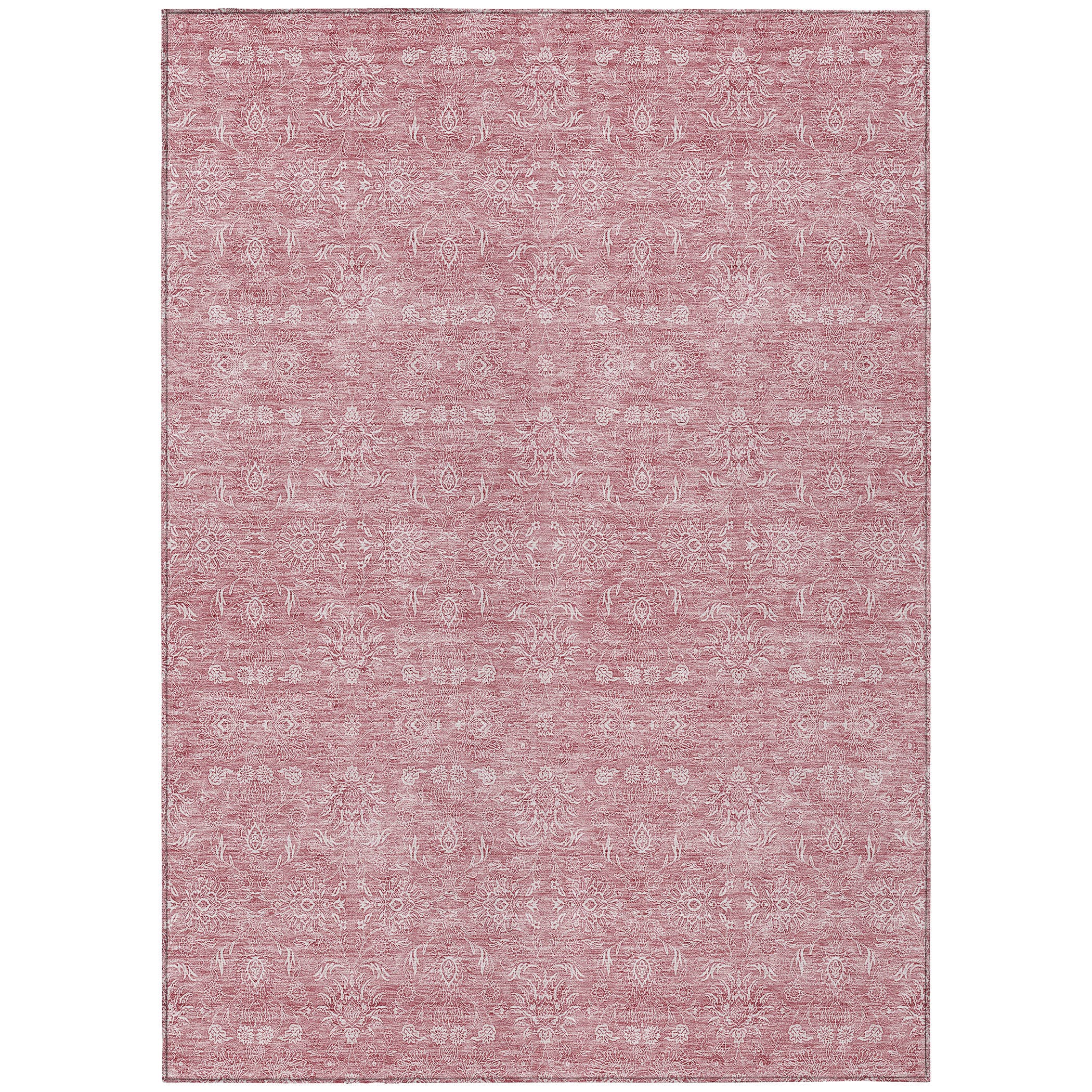 Addison Rugs ACN703BL9X12 Chantille ACN703BL 9 x 12 (ft) Polyester Blush Rectangular Indoor/Outdoor Geometric Machine washable Area rug