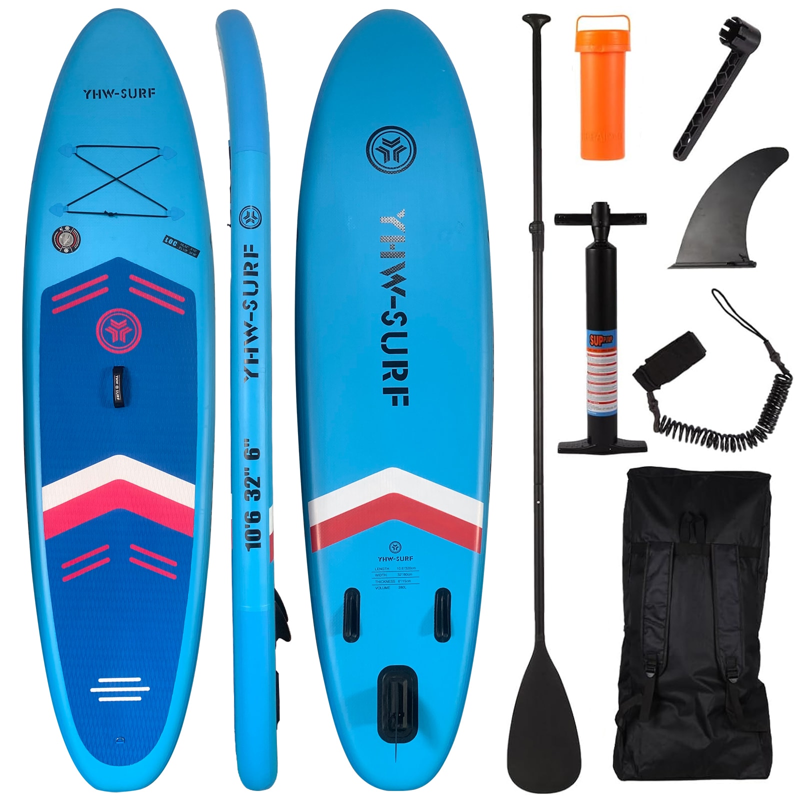 InQracer YHW-SUP-B Stand-Up-Paddle-Boards - View #6