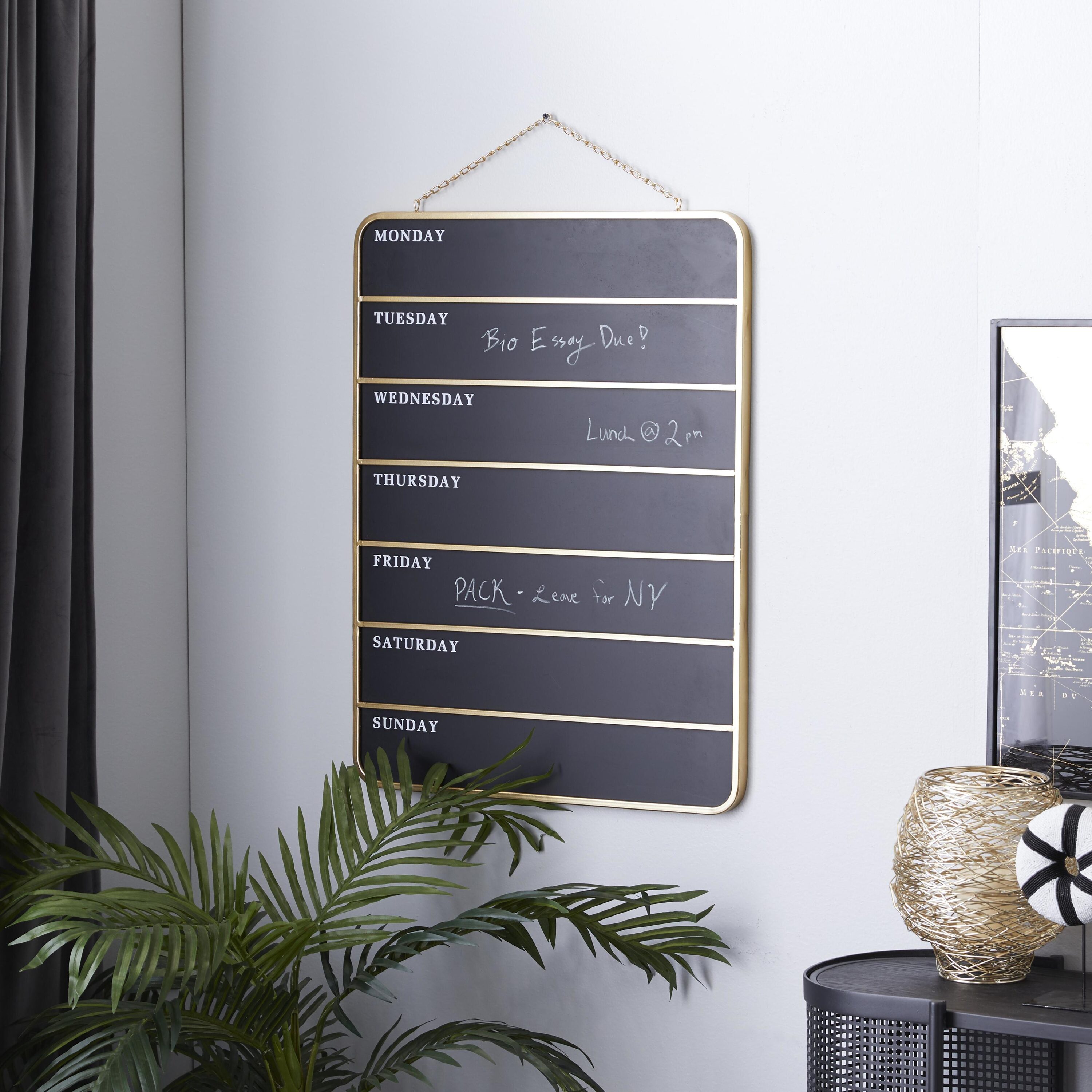 Grayson Lane 53634 31.5-Inches H Bulletin board