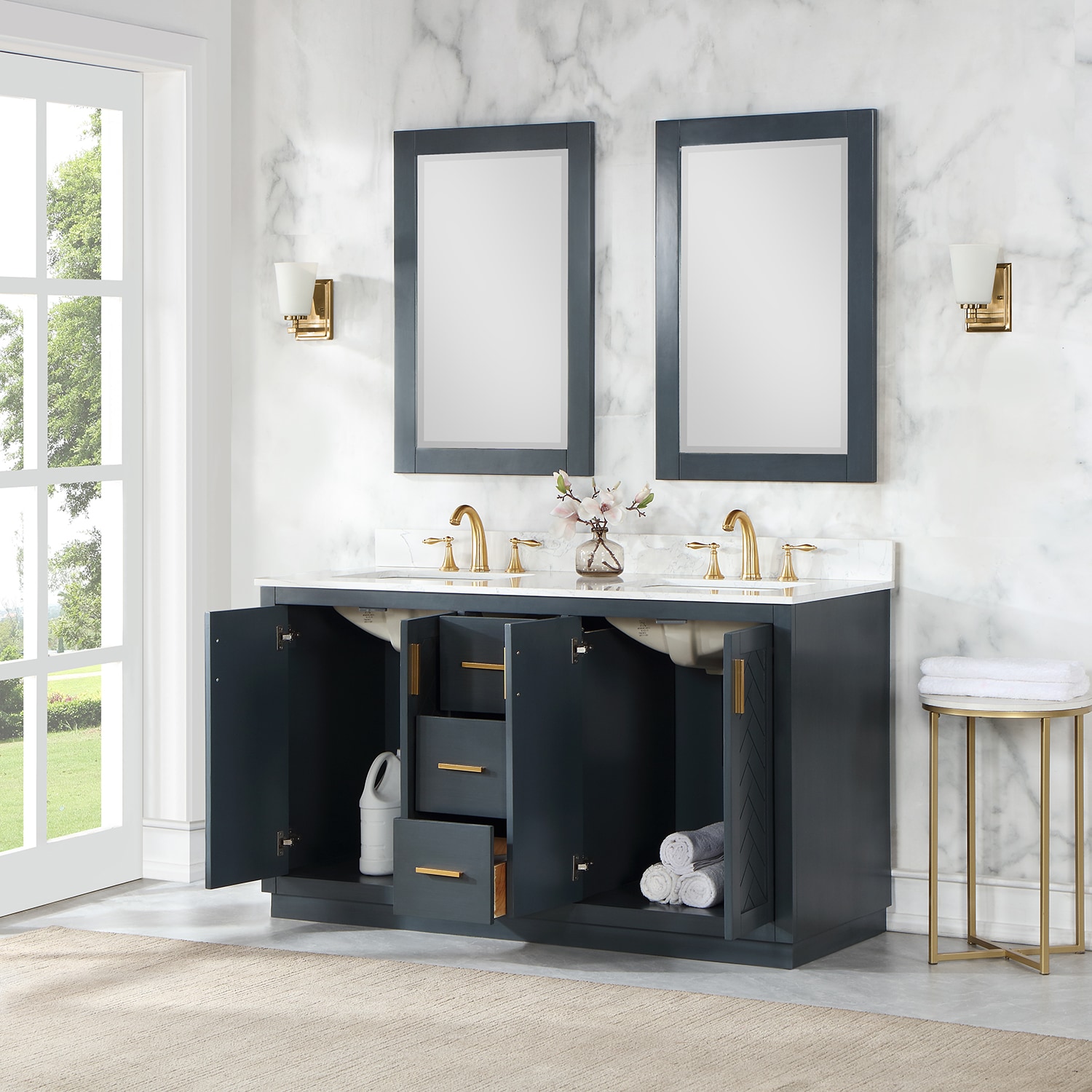 Altair 543060-CB-GW Bath-Vanity-Combo - View #9