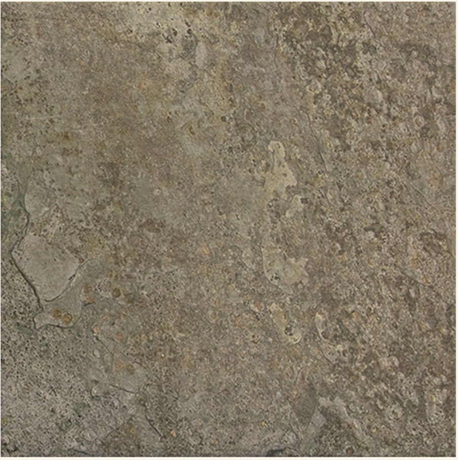 FLOORS 2000 RAJASTHANBLACK Rajasthan 7-Pack Black 18-in x 18-in Glazed Porcelain Floor Tile