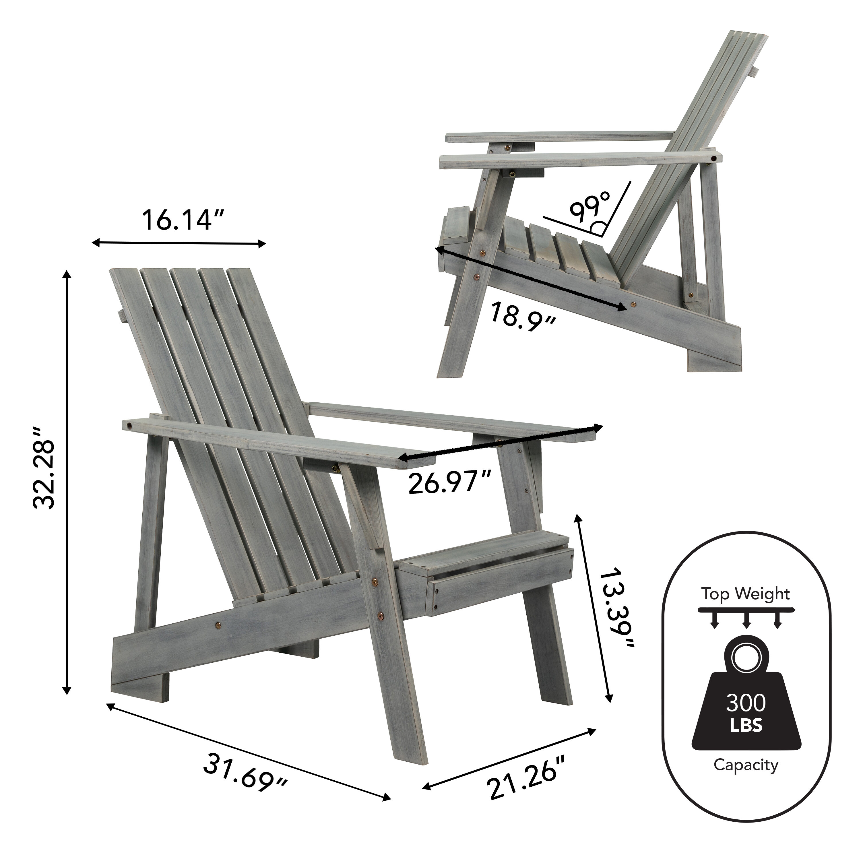JONATHAN  Y PAT1001B Patio-Chairs - View #8