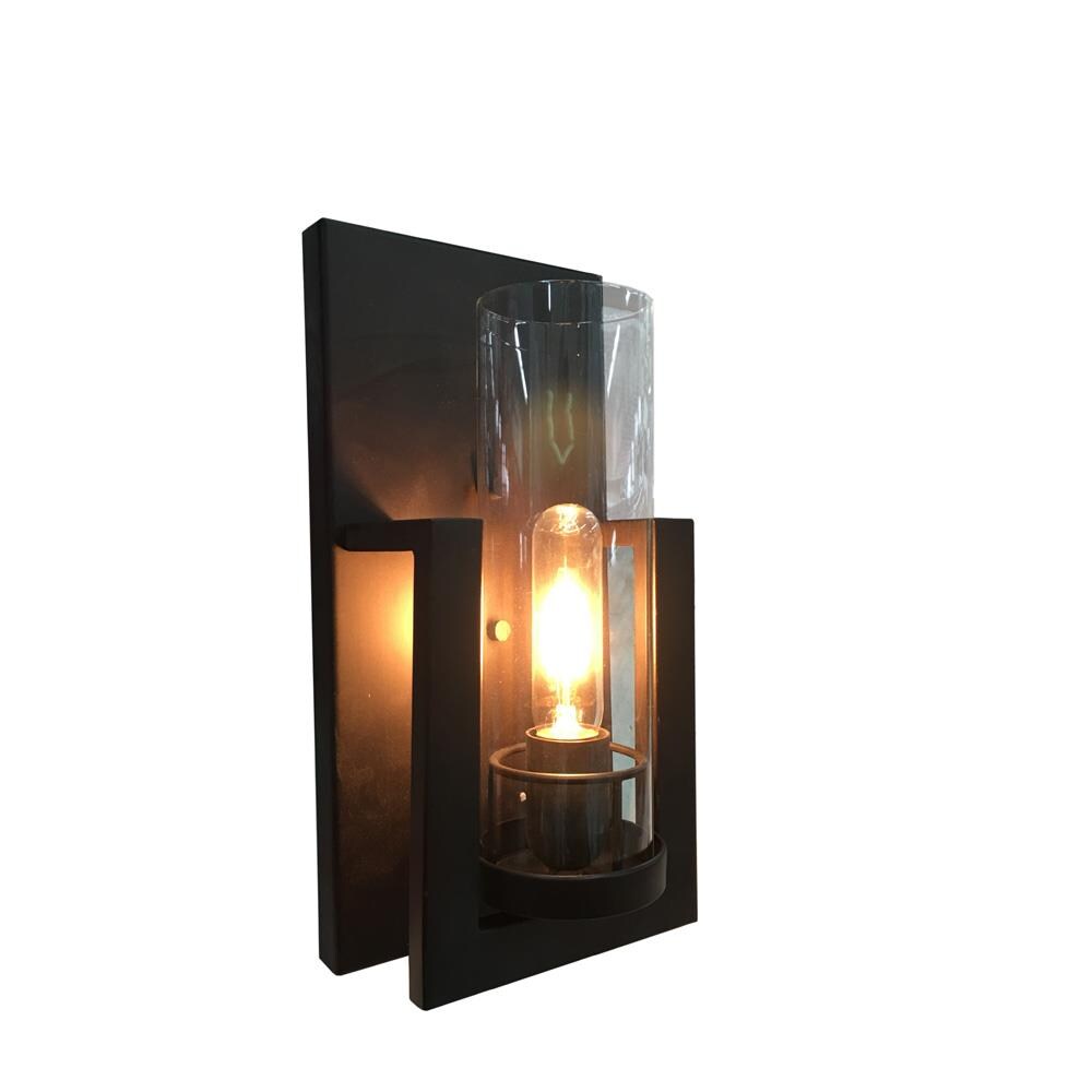 ARTCRAFT AC10877JV Palazzo Vecchio 6.5-in W 1-Light Dark Java Brown Transitional Wall Sconce