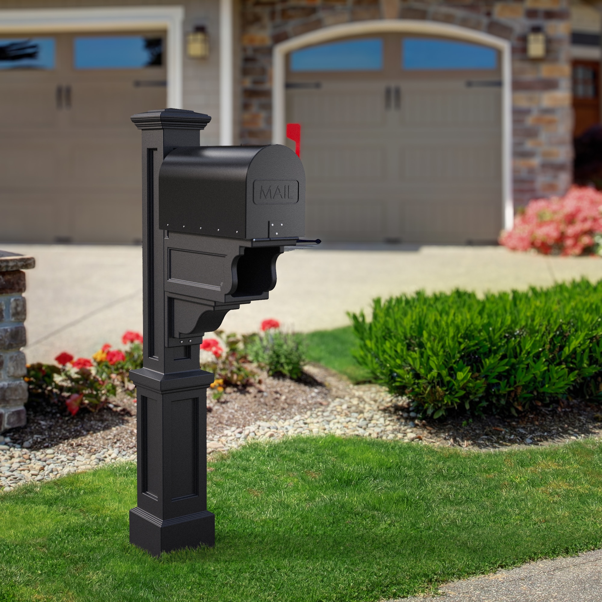 Mayne 5810-B Mailbox-Posts - View #10