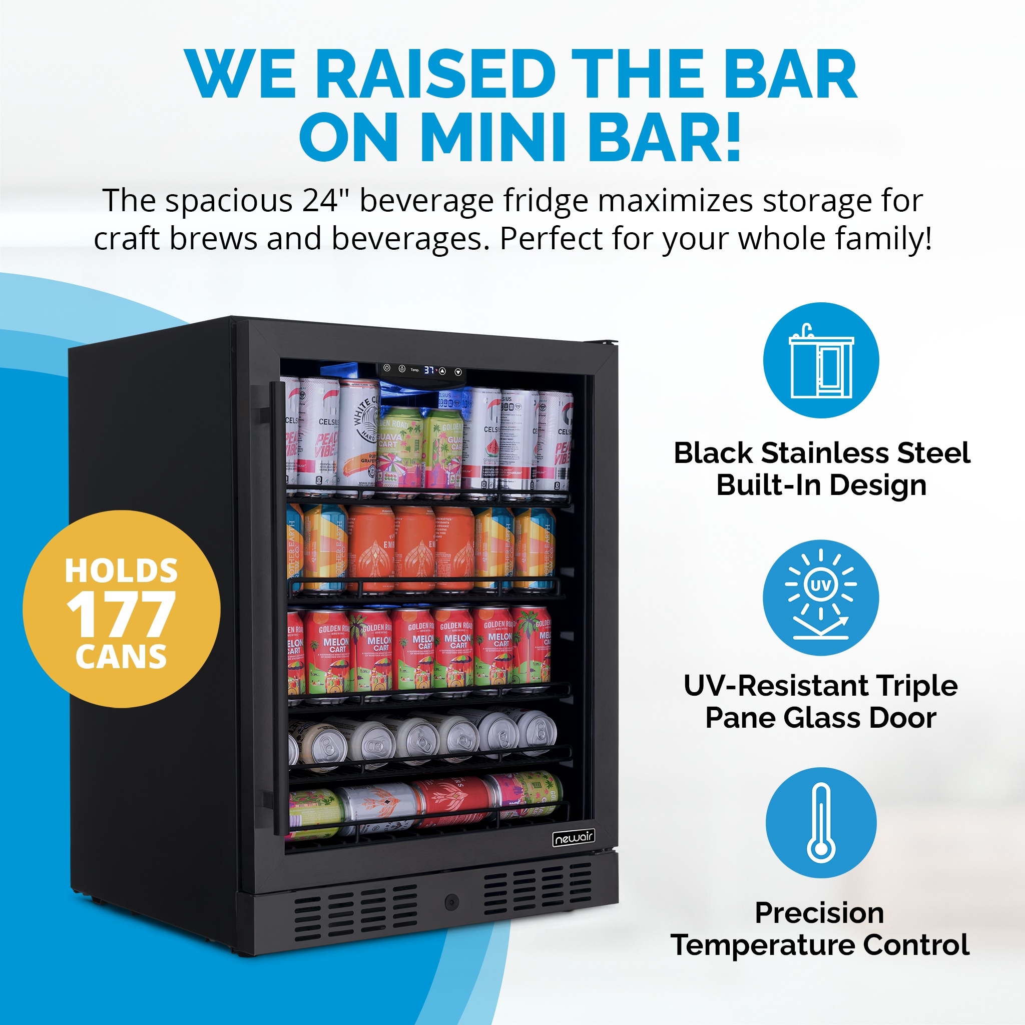 NewAir NBC177BS01 Beverage-Dispensers - View #3