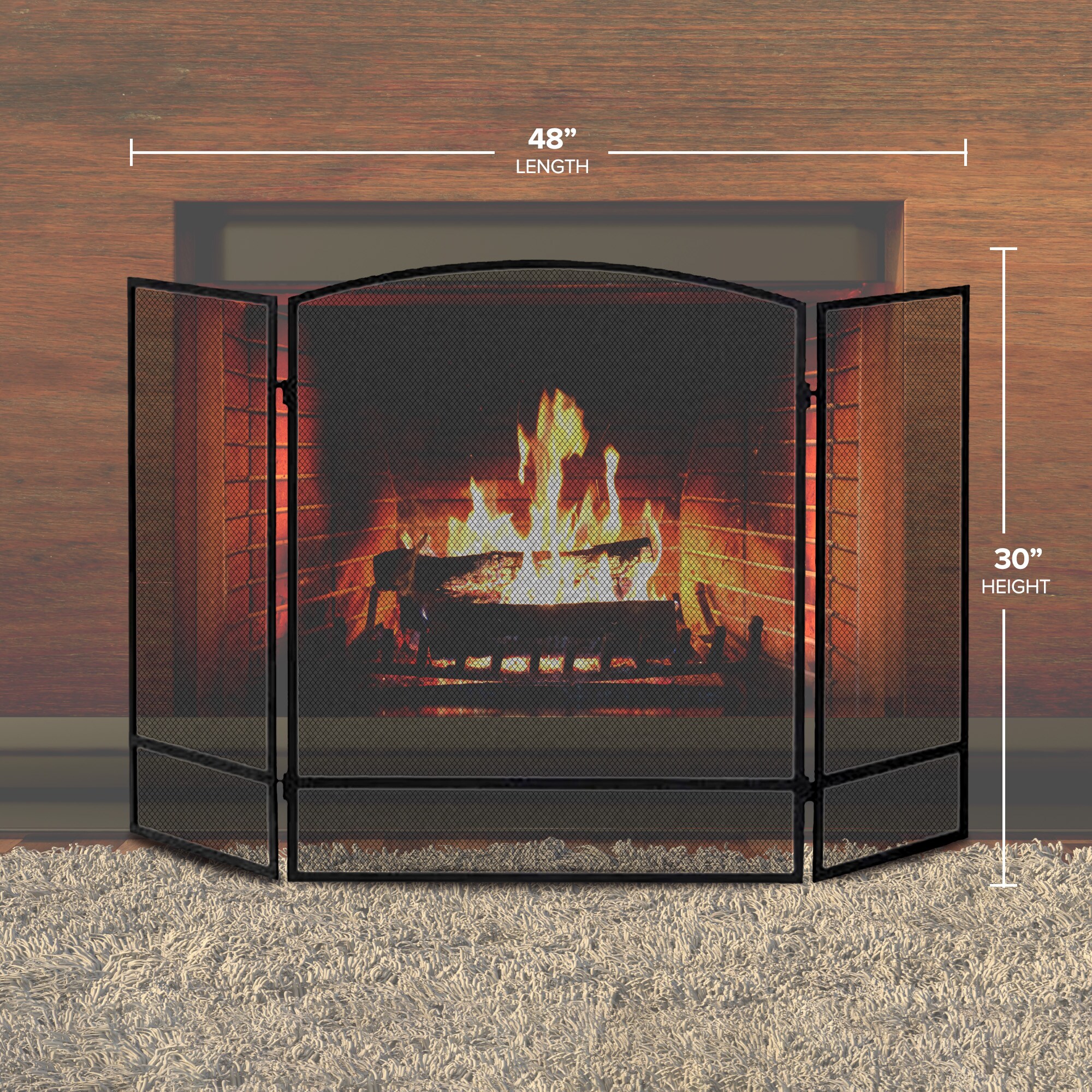 Panacea Products 397556 Fireplace-Screens - View #3
