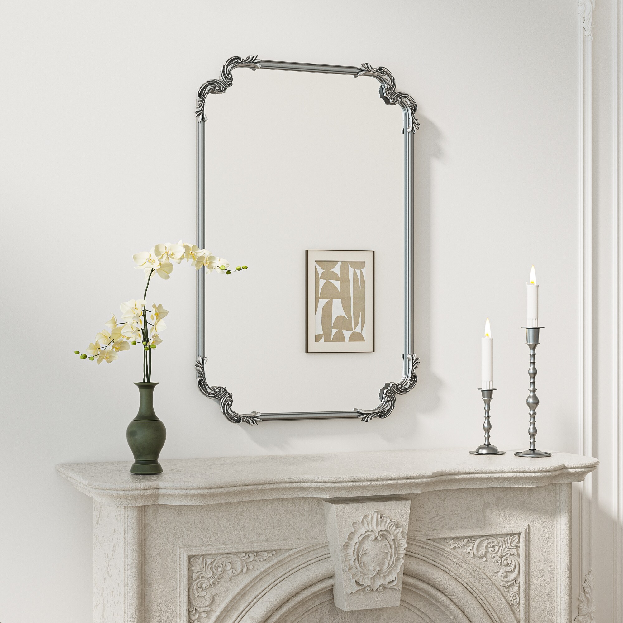 Keonjinn LW-ZSJ-FAQ-6091-SI Decor-Mirrors - View #2
