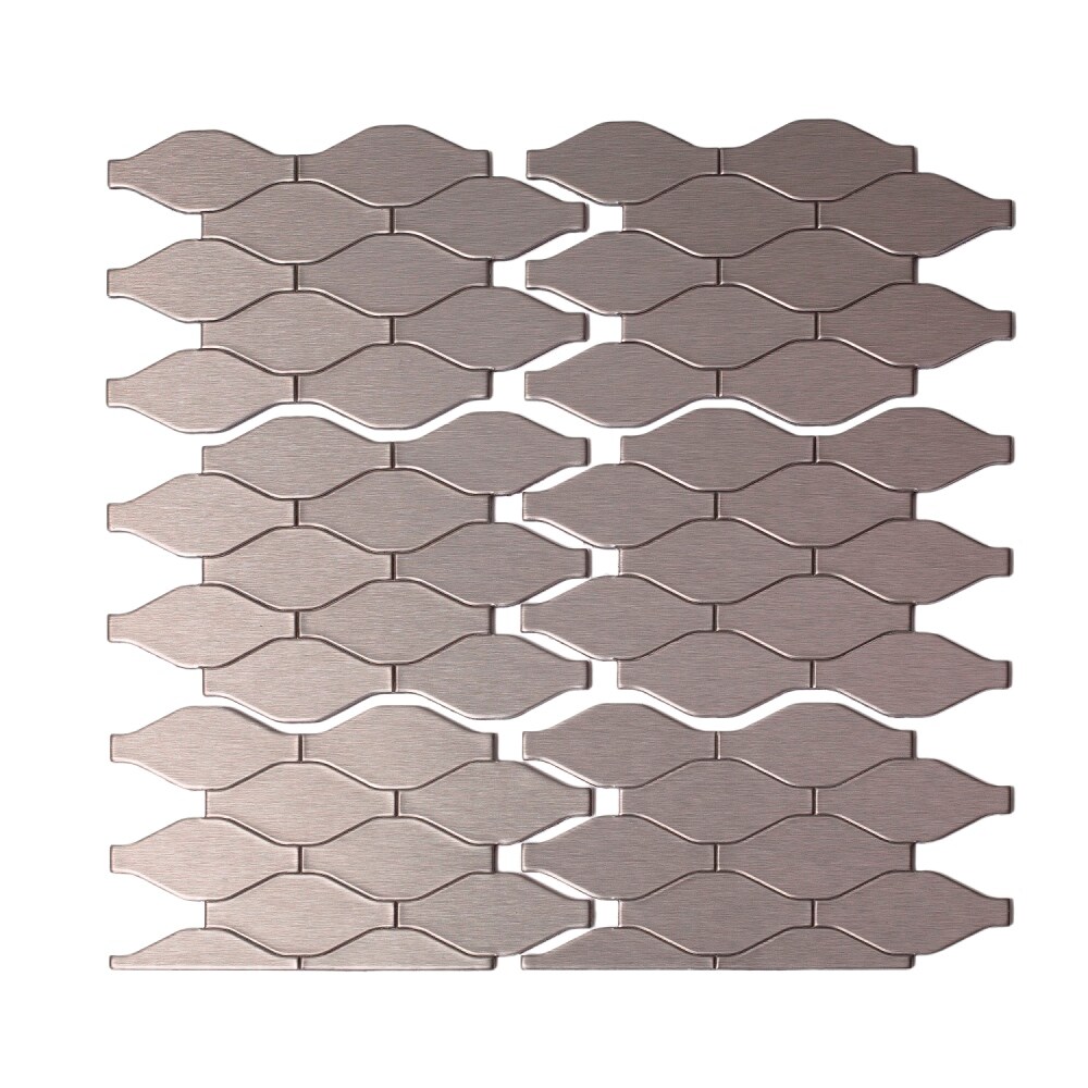 Aspect Metal A93-50 4-in x 6-in Stainless Backsplash Panels