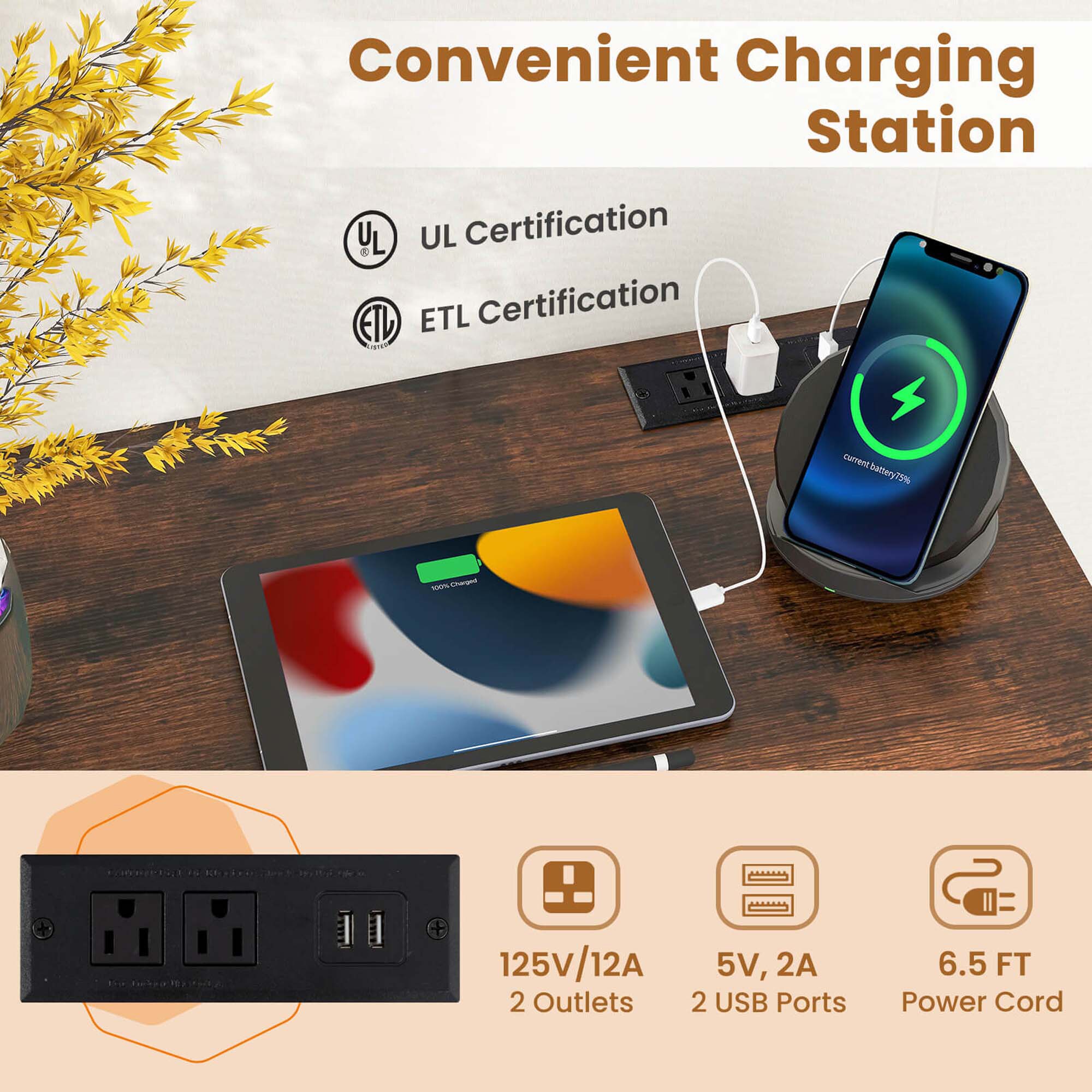 Costway HCST02054 desks - View #5