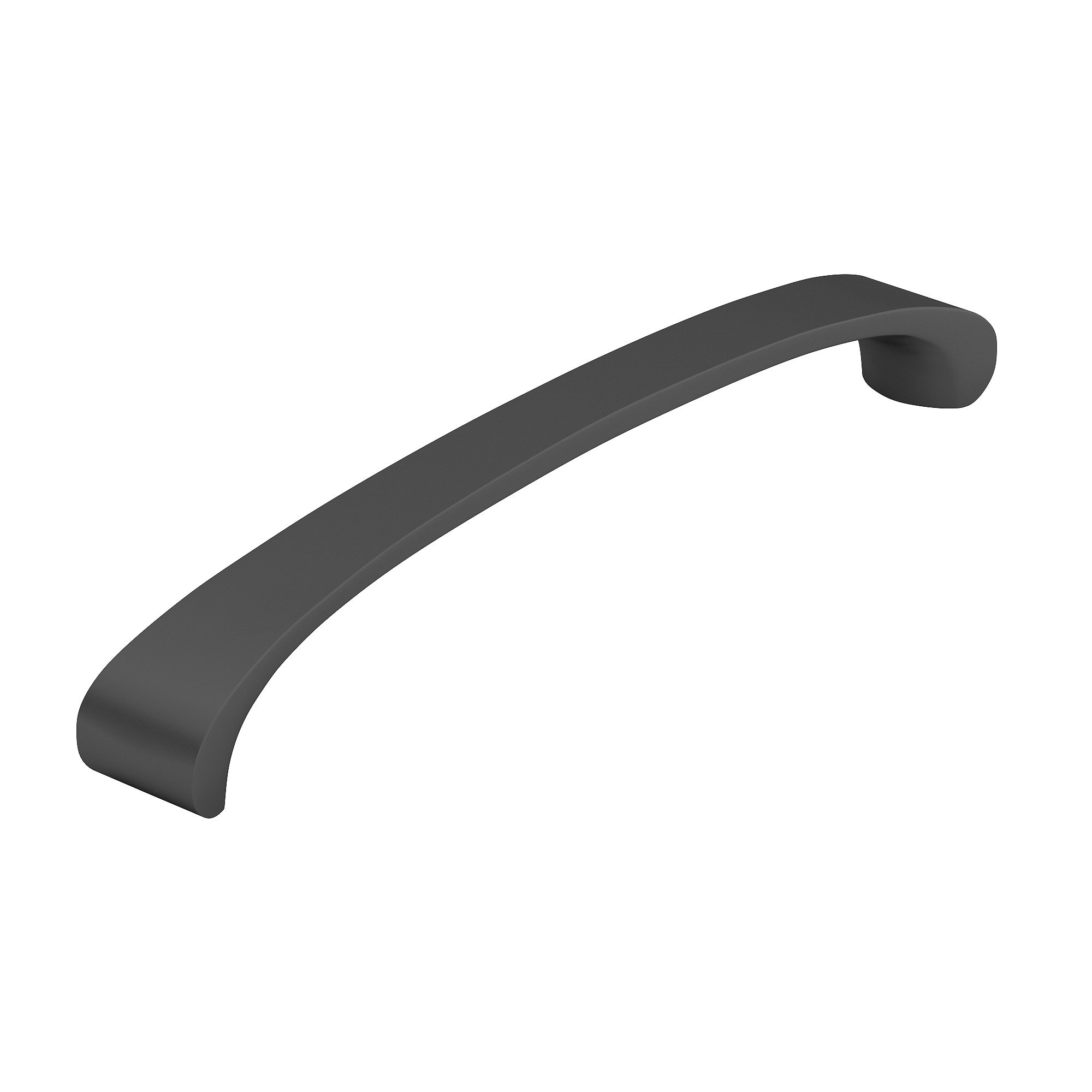 Richelieu BP82871160900 6-5/16-in , 160mm Center to Center Matte Black Arch Handle Drawer Pulls