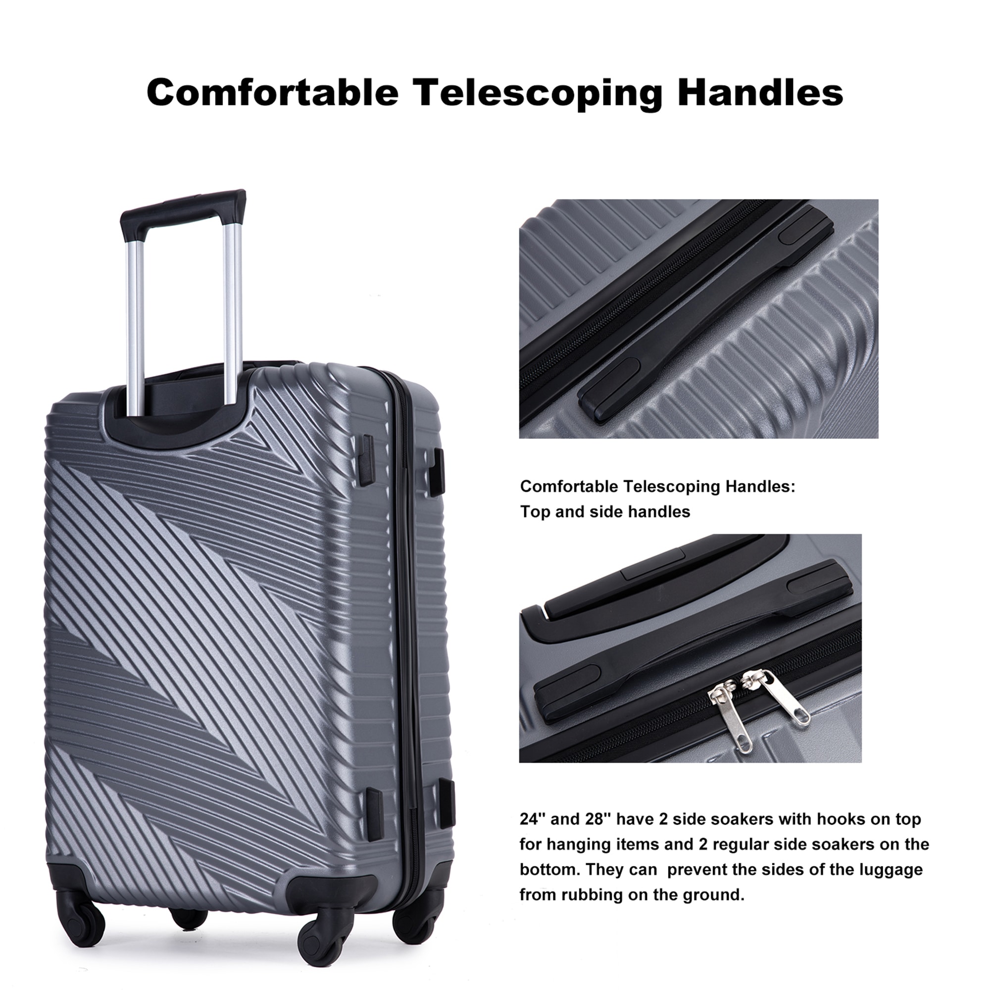 SINOFURN SYD9400019GY Luggage-And-Luggage-Sets - View #12