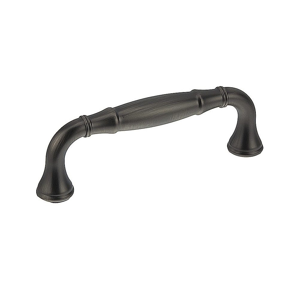 Richelieu BP79076143 Candiac 3-in , 76mm Center to Center Antique Nickel Cylindrical Handle