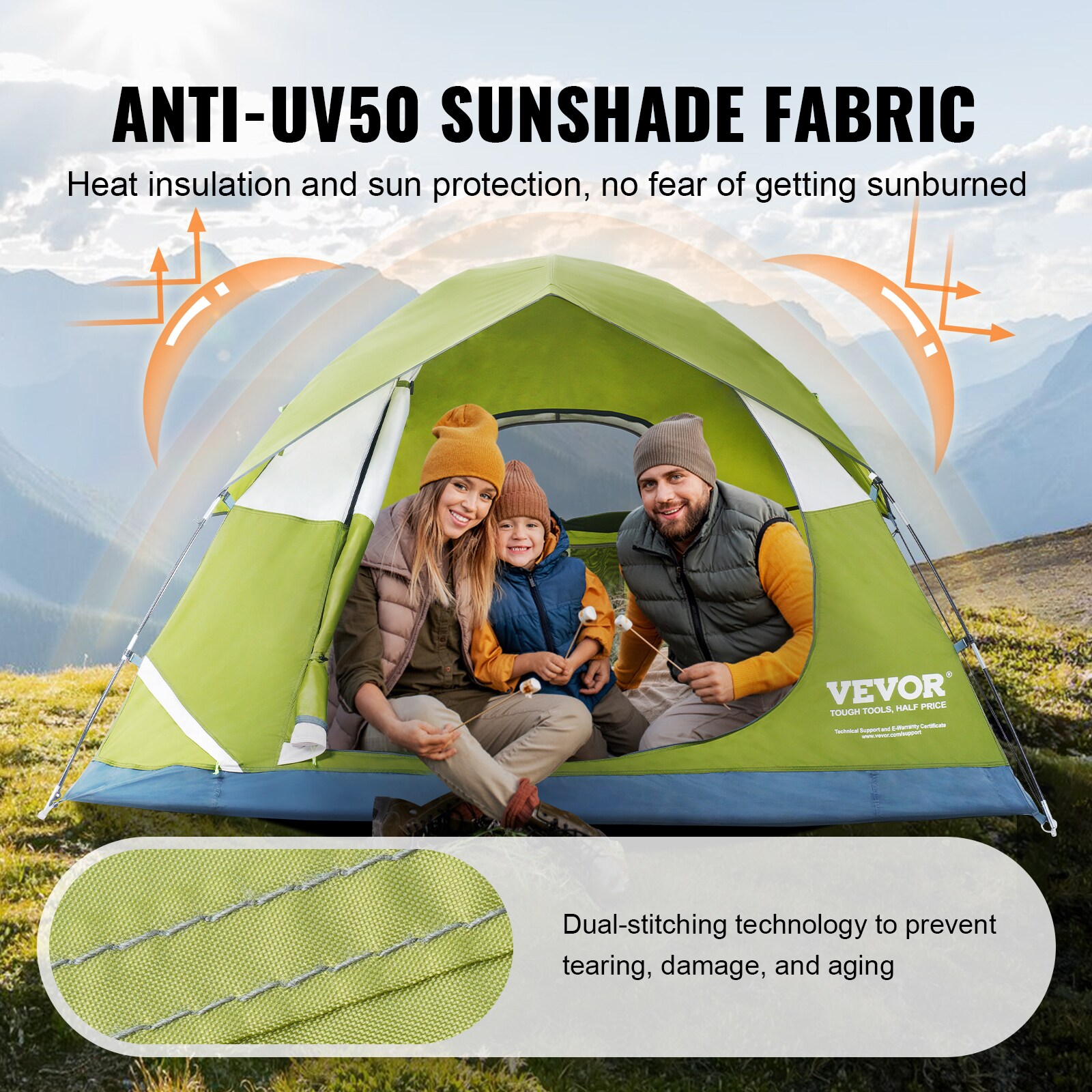 VEVOR LYZPBLXWDLNJBUREMV0 tents - View #5
