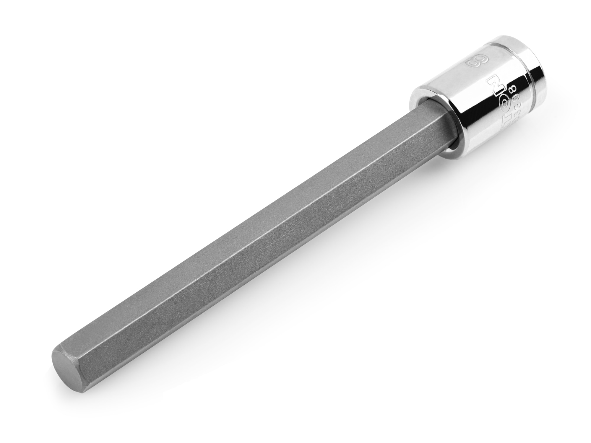 TEKTON SHB03308 1/4-in Drive 8mm Hex Bit Driver Socket