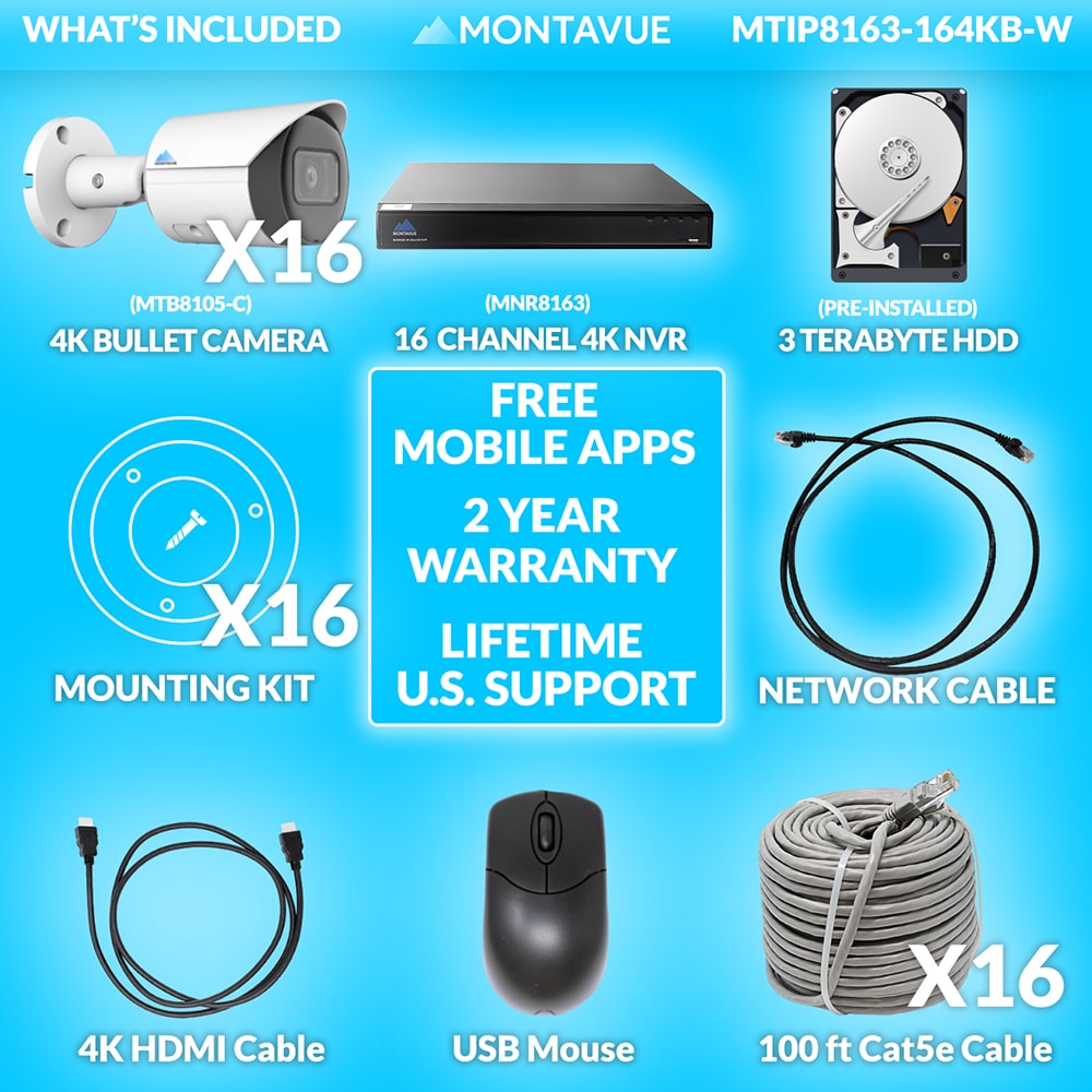 Montavue MTIP8163-164KB-W Security-Camera-Systems - View #14