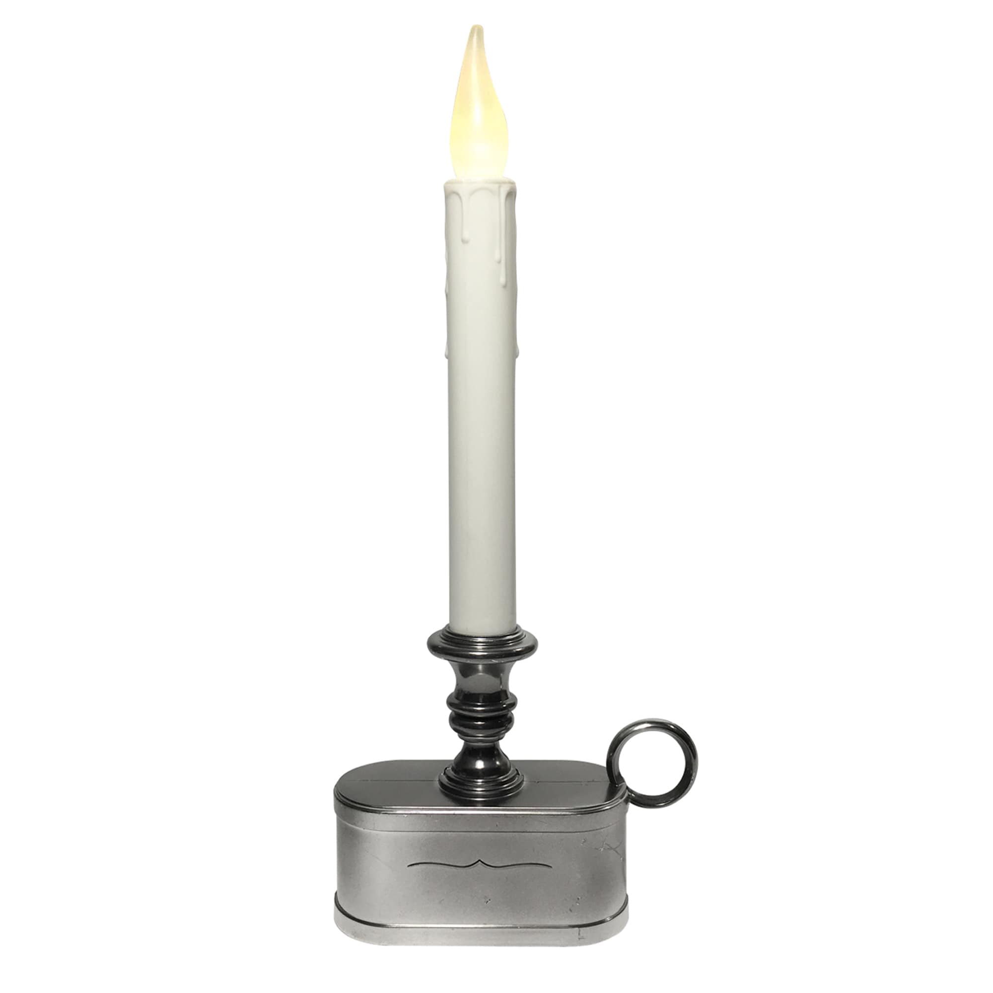 Brite Star 45-194-20 2 -Pack Unscented Pewter Flameless Battery operated candle