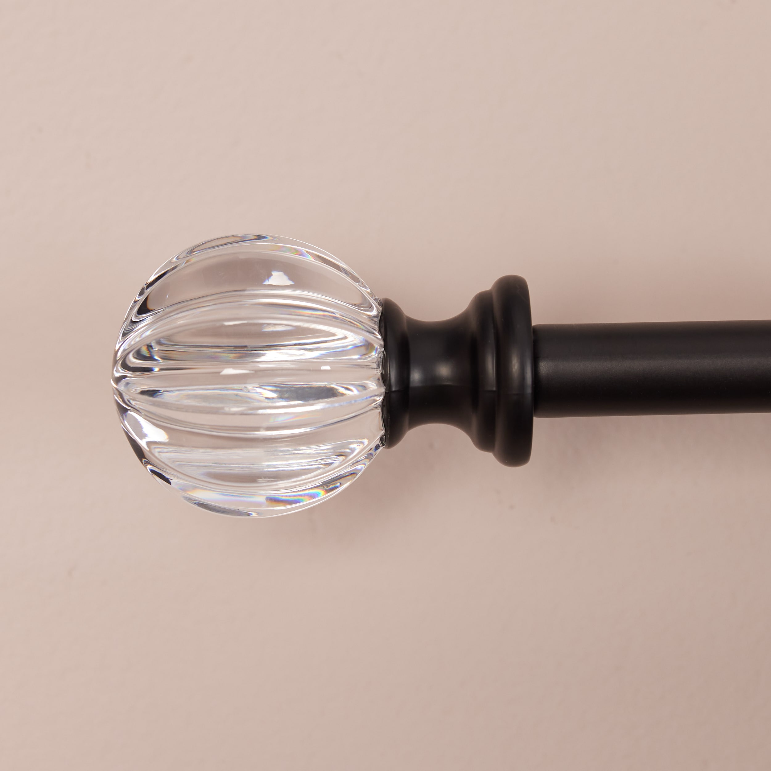 Style Selections FSI 1172E MBLK Curtain-Rods - View #3