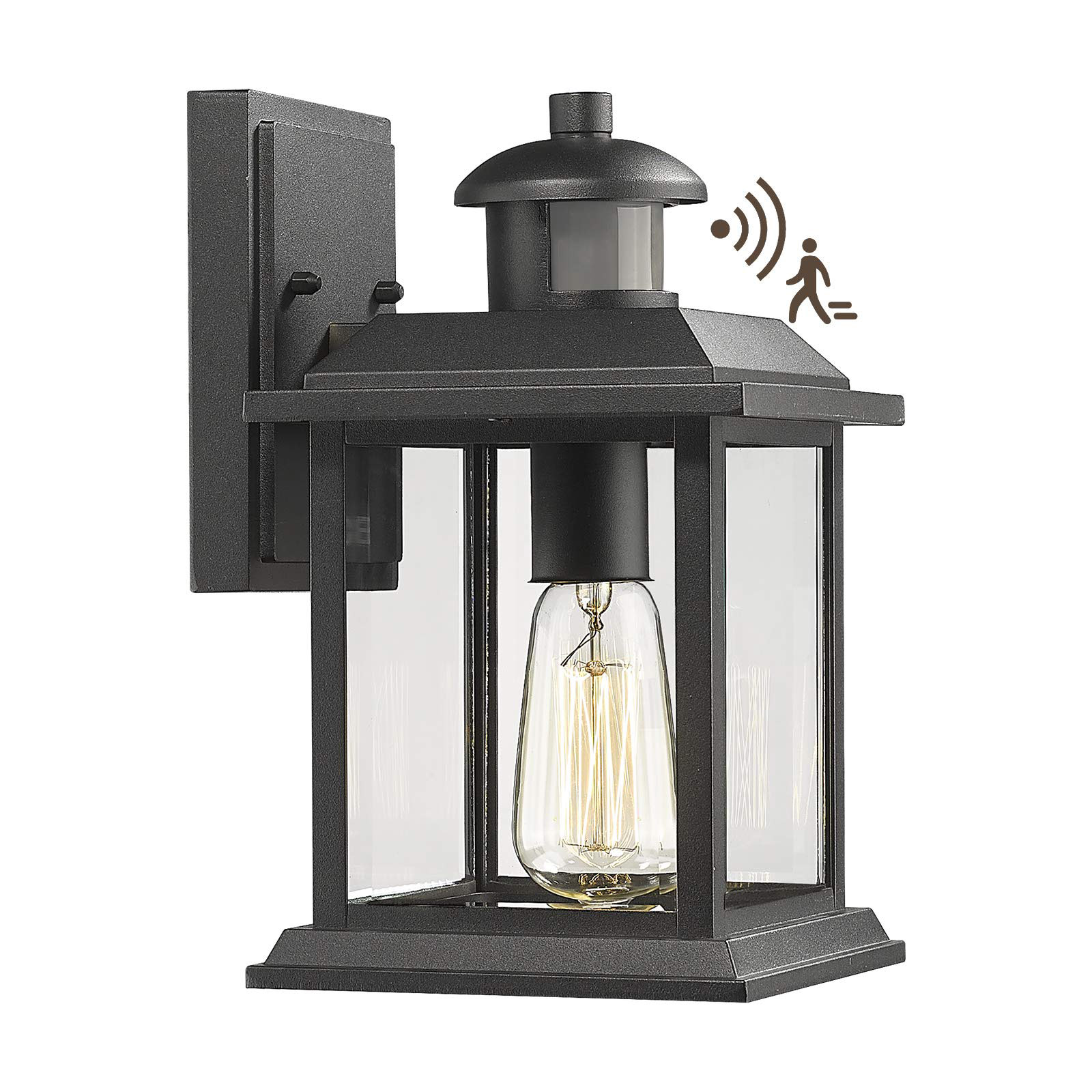 Outdoor wall-mount light Motion Sensor Outdoor Wall Lights at Lowes.com