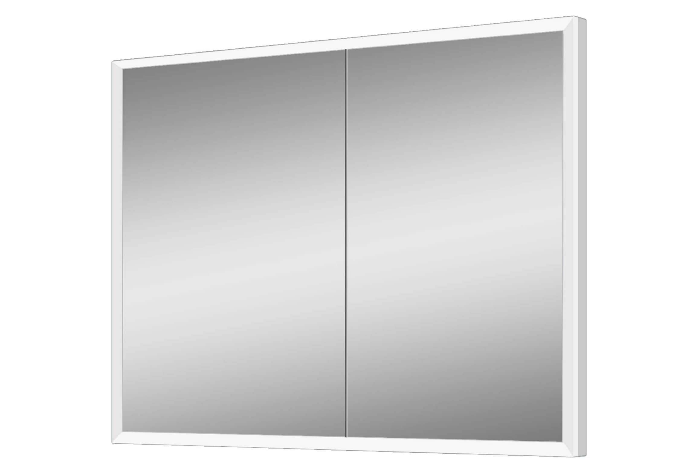 lighted IMPRESSIONS LI5171 Kona 36-in x 28-in Lighted Recessed Mount Aluminum Mirrored Soft Close Medicine Cabinet with Outlet