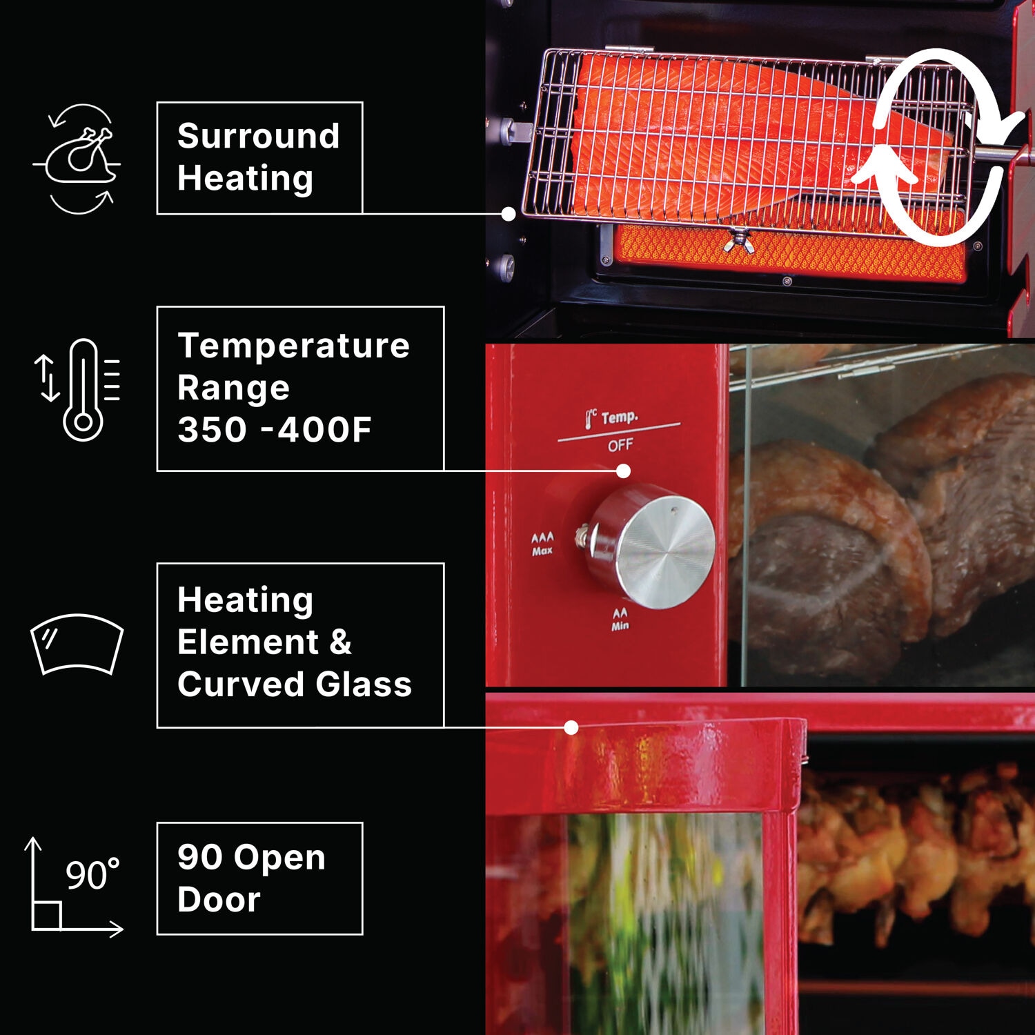 Brazilian Flame BG-03LXK-RED Tabletop-Grills - View #5