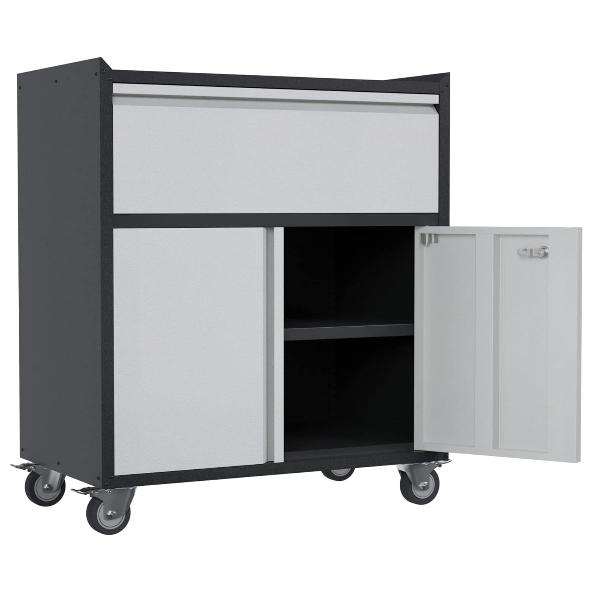 Der Rose LMXPTH-333V-0902WCNV Heavy Duty Rolling Tool Cabinet with Wheels and Drawers for Garage/Office