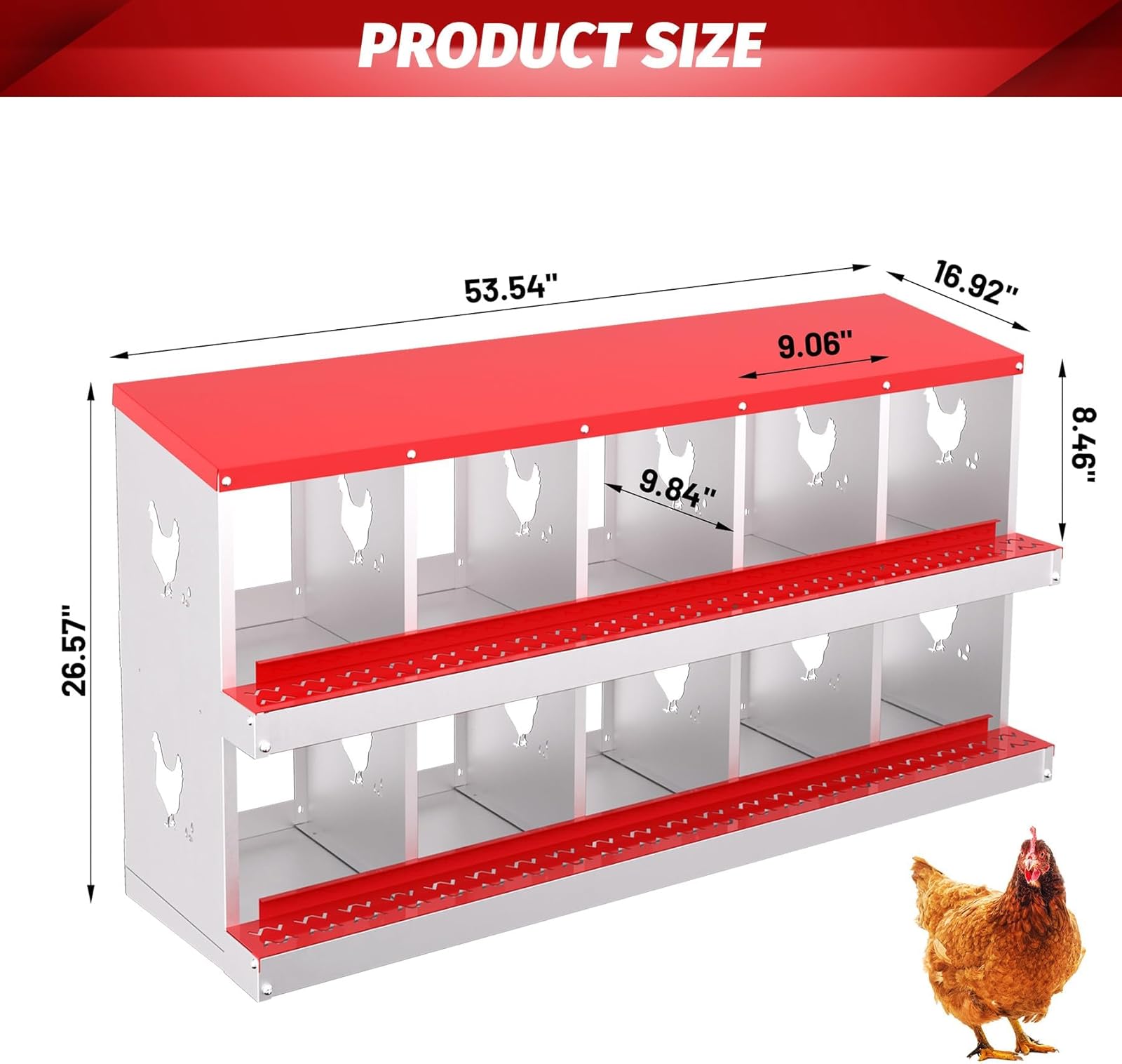 Qeetex WLS-PHO-348SEVXW Chicken-Coops-Rabbit-Hutches - View #2