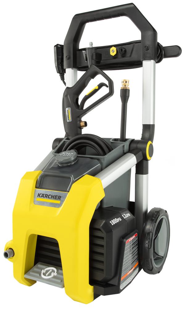 K1810 1800 PSI 1.2-GPM Cold Water Electric Pressure Washer in Yellow | - Karcher 1.106-115.0