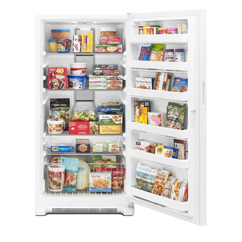 Whirlpool 19.65-cu ft Frost-free Upright Freezer (White)