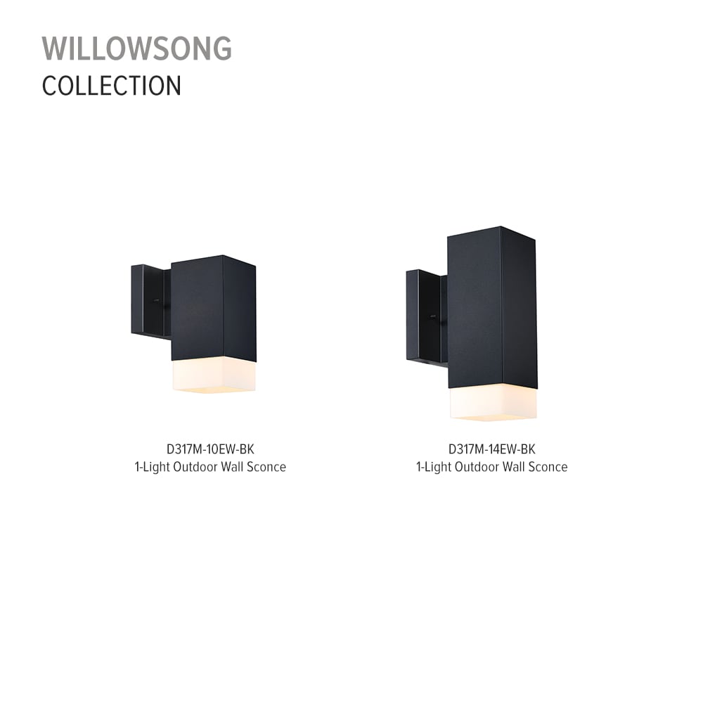 Designers Fountain D317M-10EW-BK Outdoor-Wall-Lighting - View #3