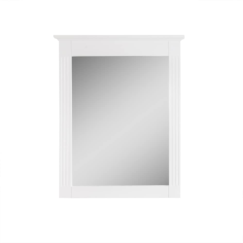WELLFOR MR26YS1WT Framed-Bath-Mirrors - View #2