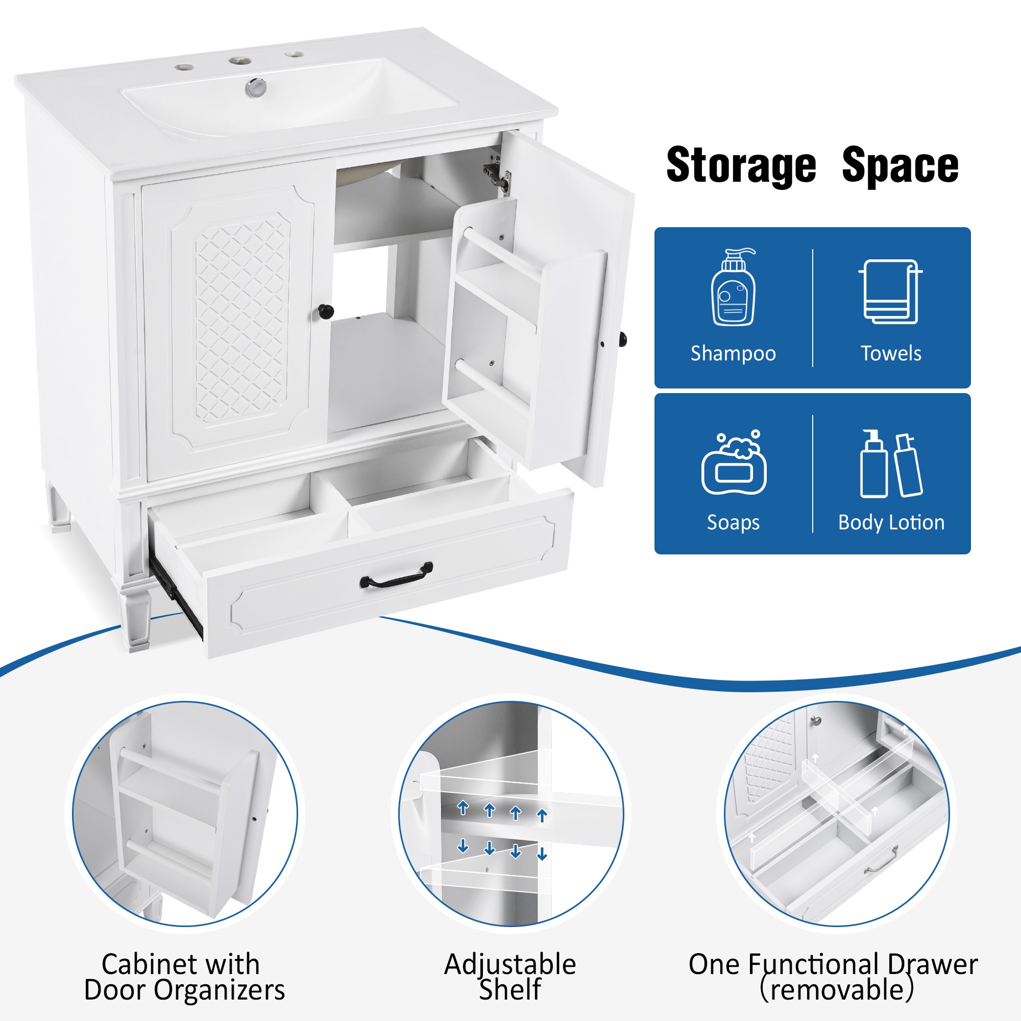 Christopher Knight Home 322885 Bedroom-Vanities - View #2