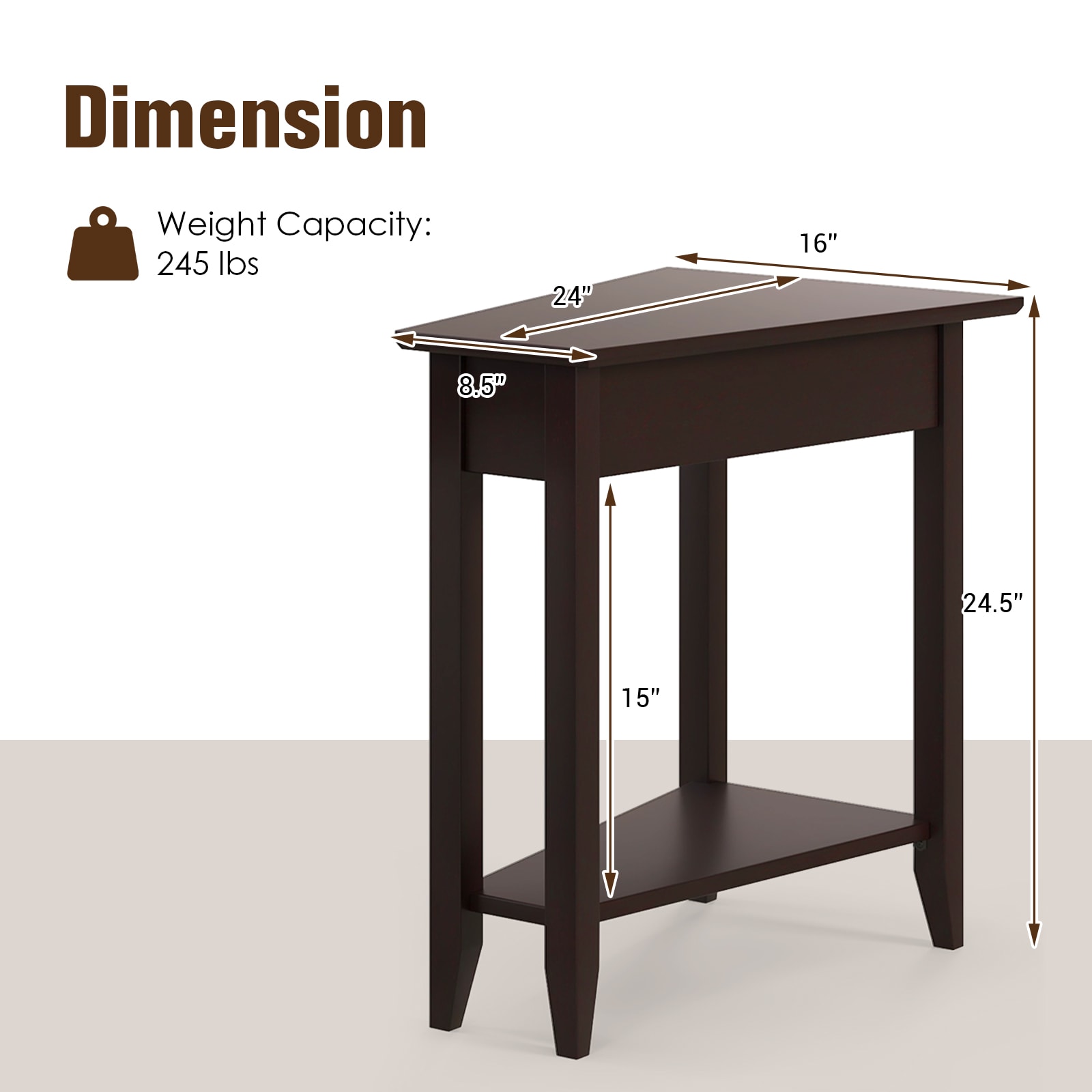 SUGIFT LW018SUGHY543 End-Tables - View #3