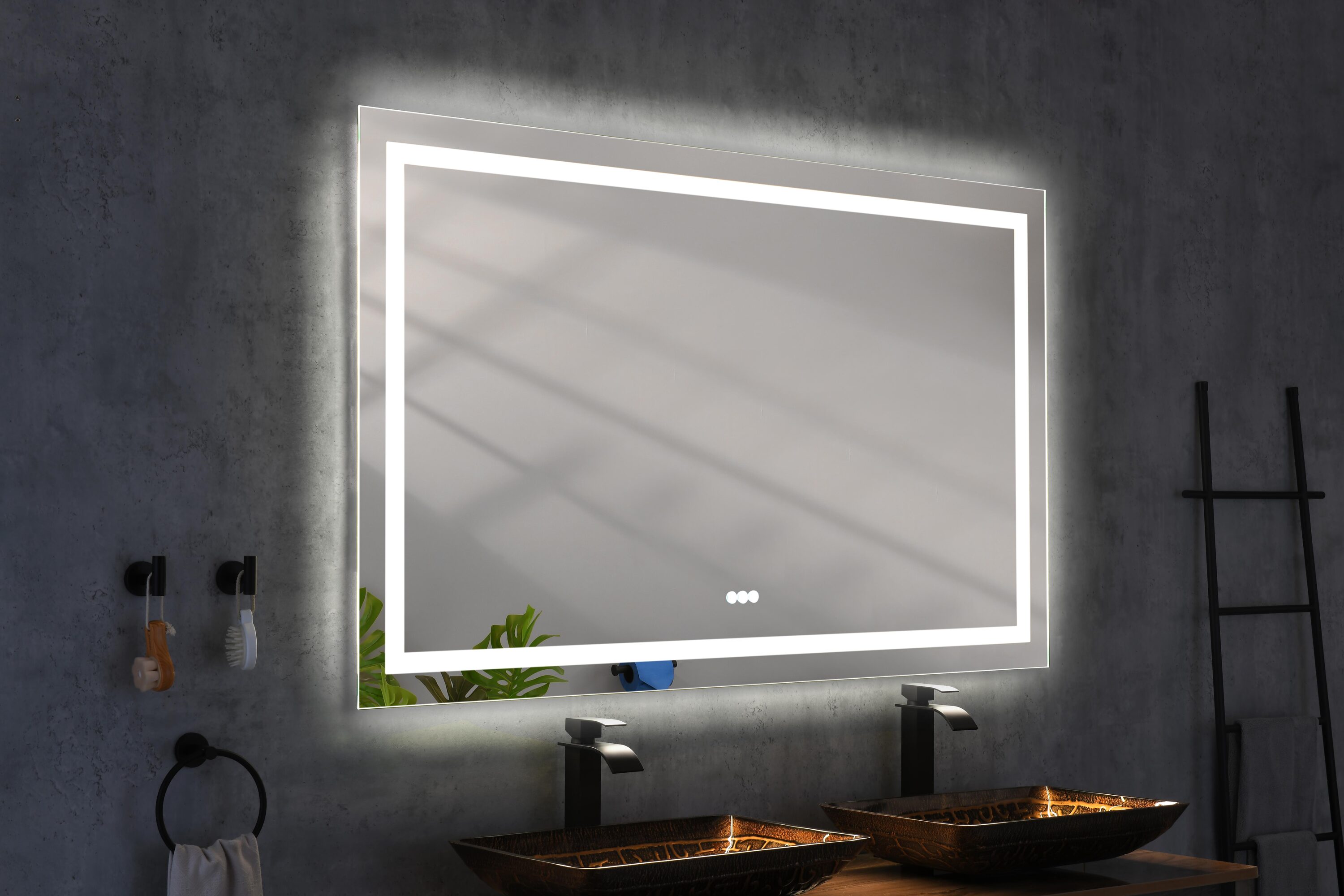 Vacolite KP-8848-DHDT Framed-Bath-Mirrors - View #4