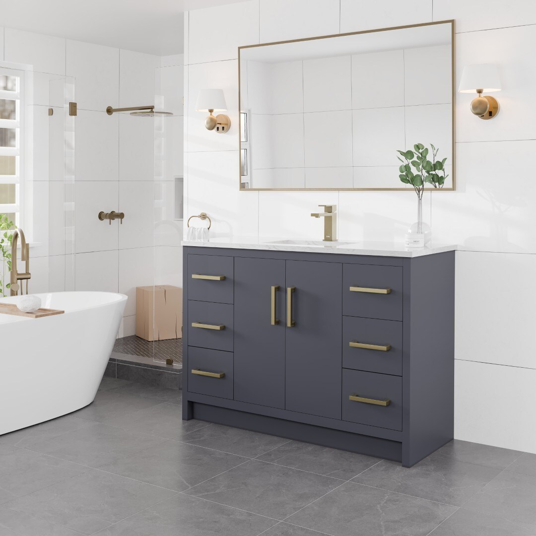 Eviva EVVN812-48X18DB Bath-Vanity-Combo - View #10