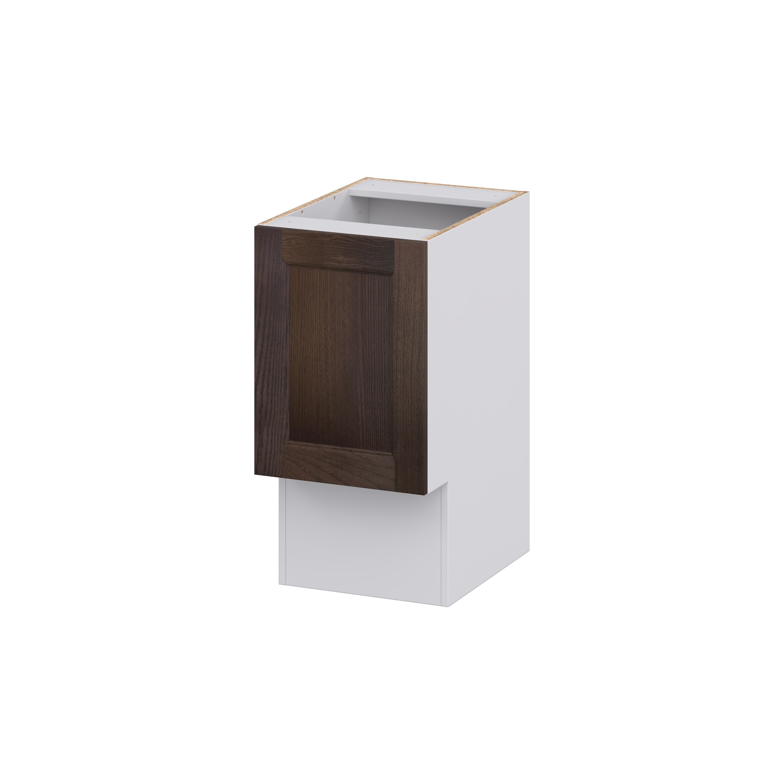 Hugo&Borg DSV15ADA(L/R)-MO Montclaire 15-in W x 34.5-in H x 21-in D Wood Base Fully assembled Cabinet (Recessed Panel Shaker)