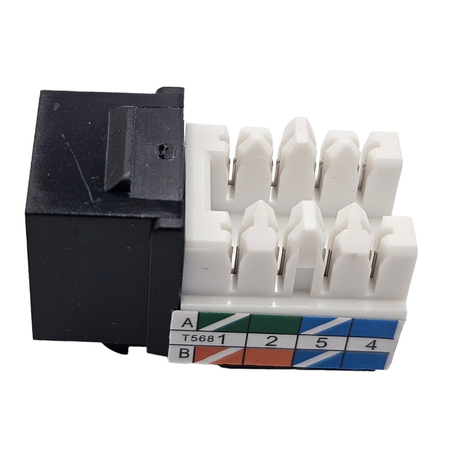 Micro Connectors CAT6 Unshielded Punch Down Keystone Jack with Tool