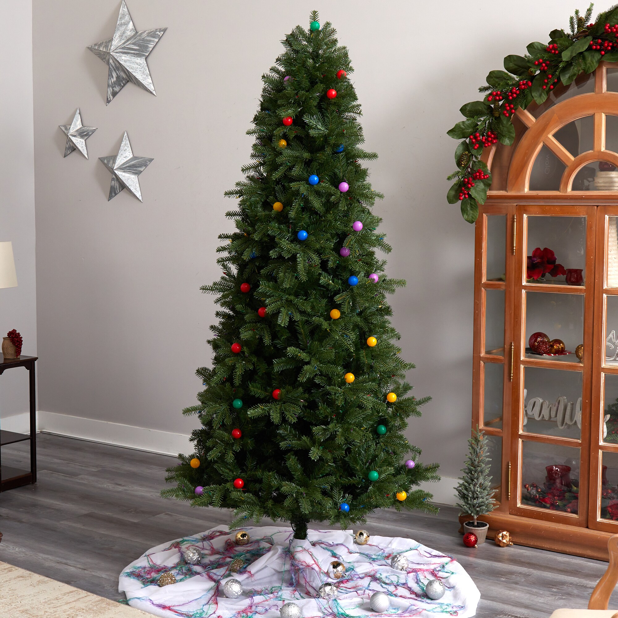 IRIDESCENT CHRISTMAS TREE Flat-Tastics™ Yard Decor 