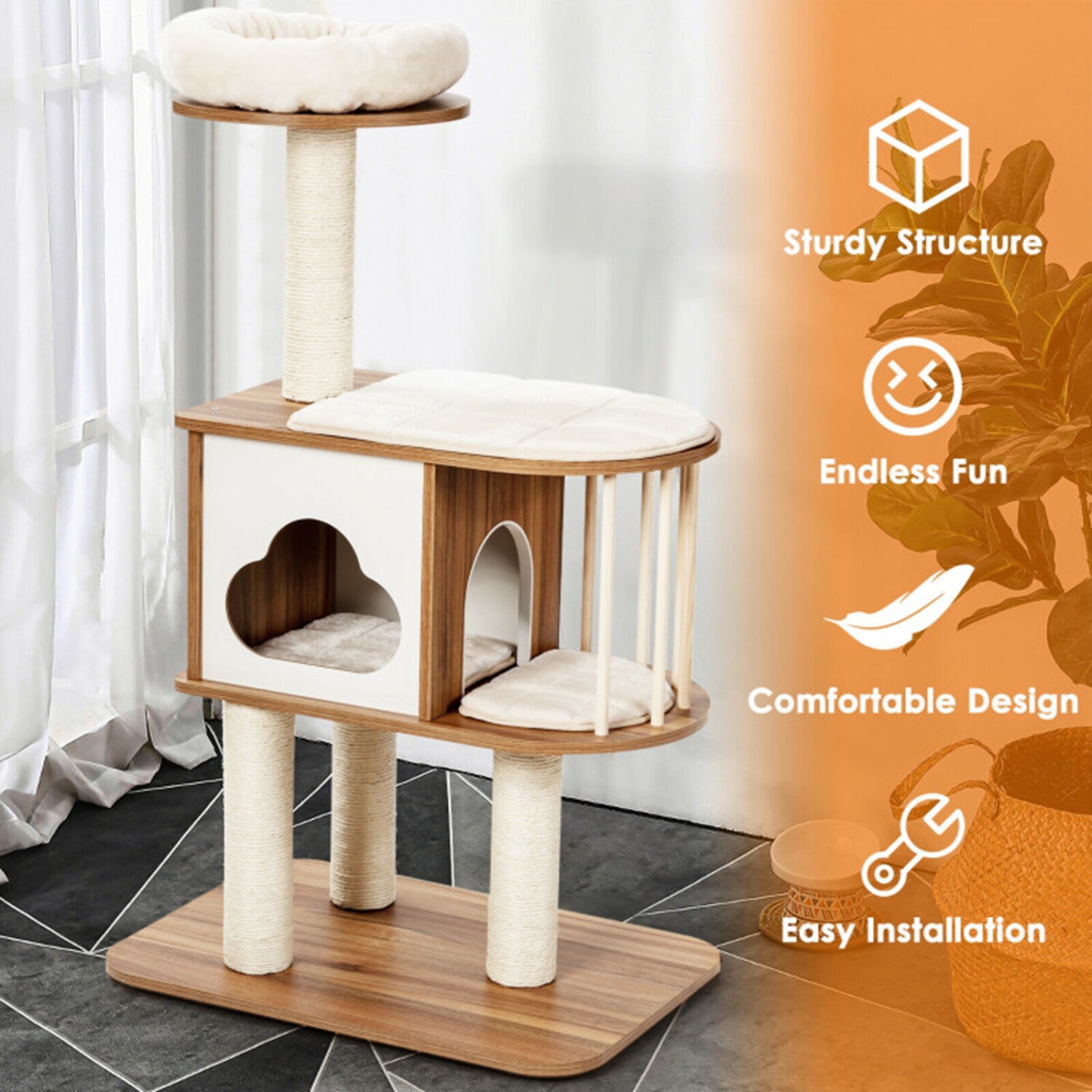 Mondawe MO-PS7376BN Cat-Trees - View #7