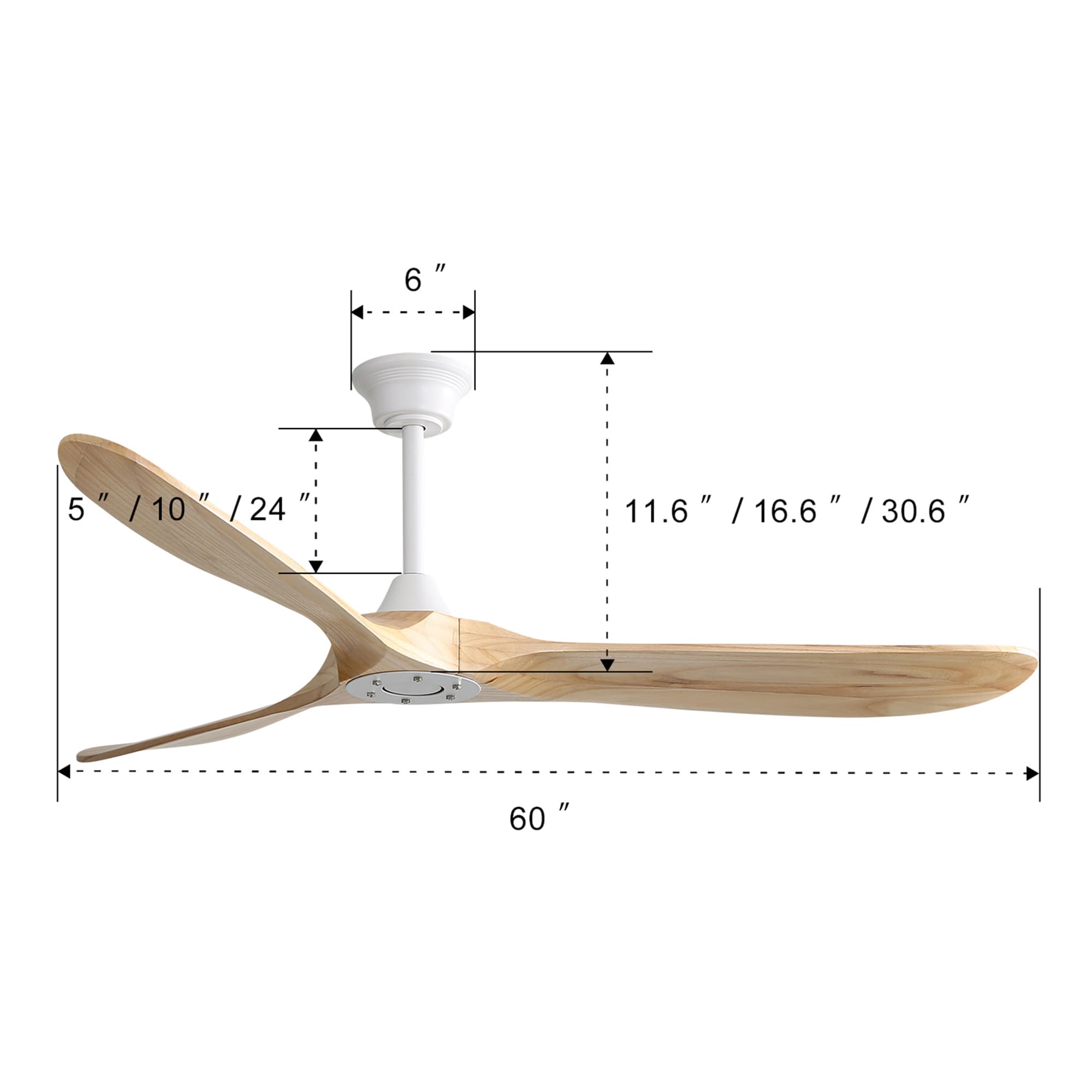 Bybafun YA3200026 Ceiling-Fans - View #2