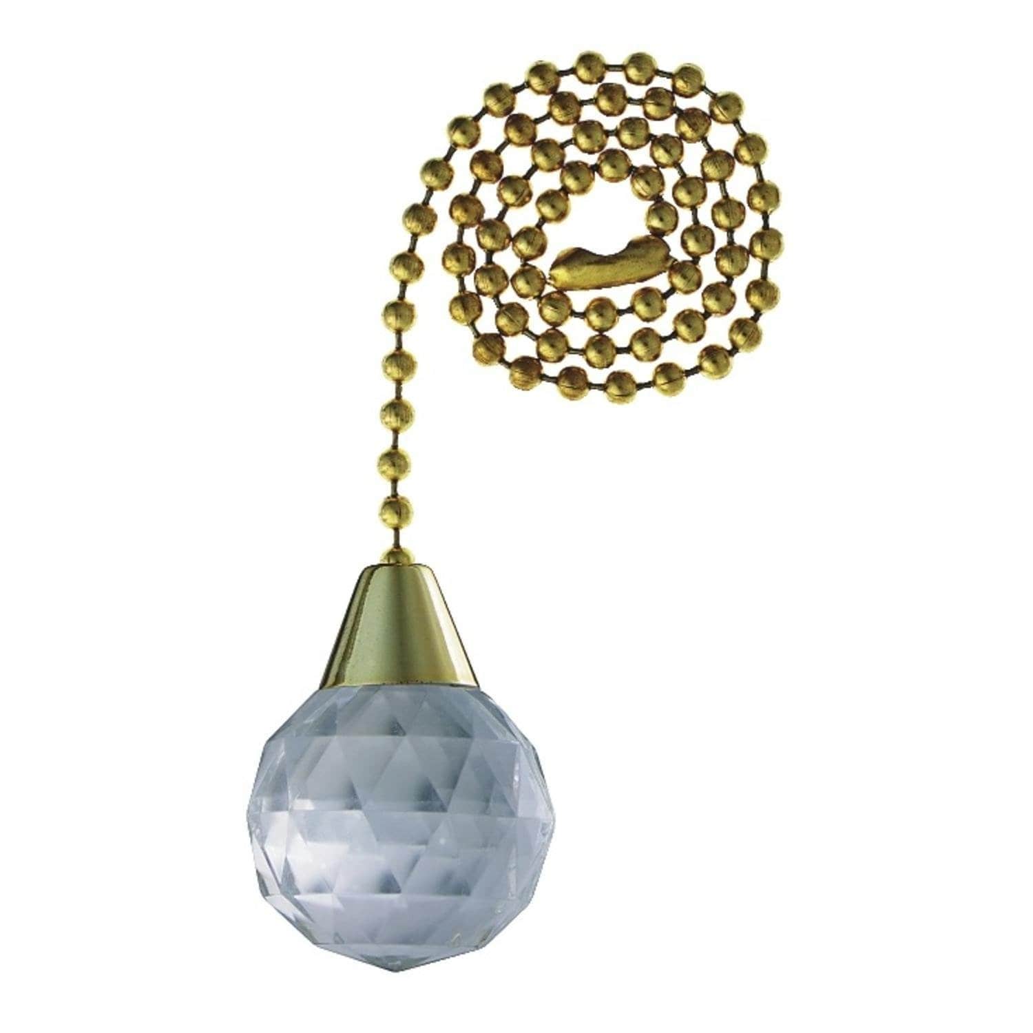 Westinghouse Lucite Sphere Pull Chain for Ceiling Fan - Acrylic 77084 #77084