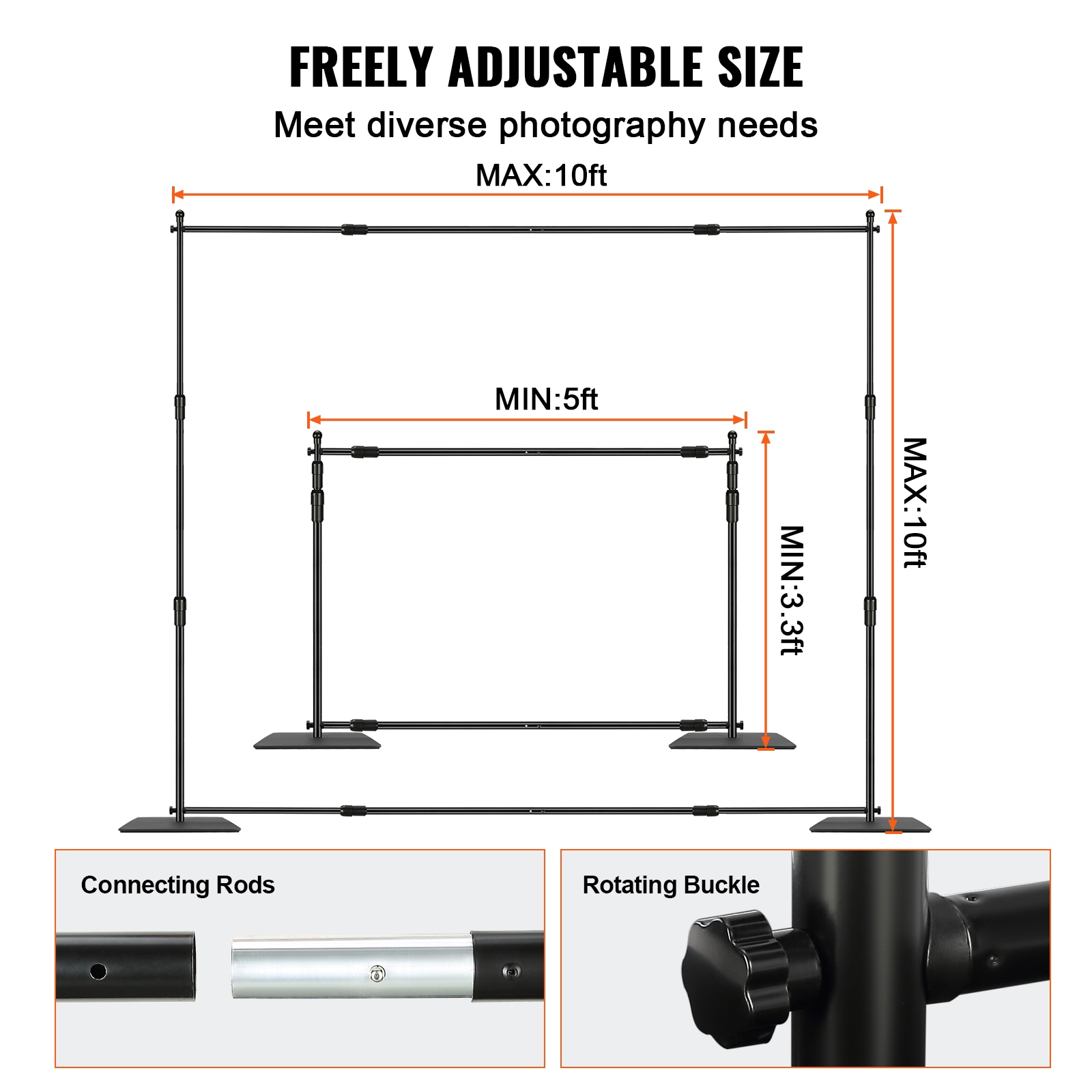 VEVOR SSBJZSJL10FTA18ERV0 Tv-Mounts - View #4