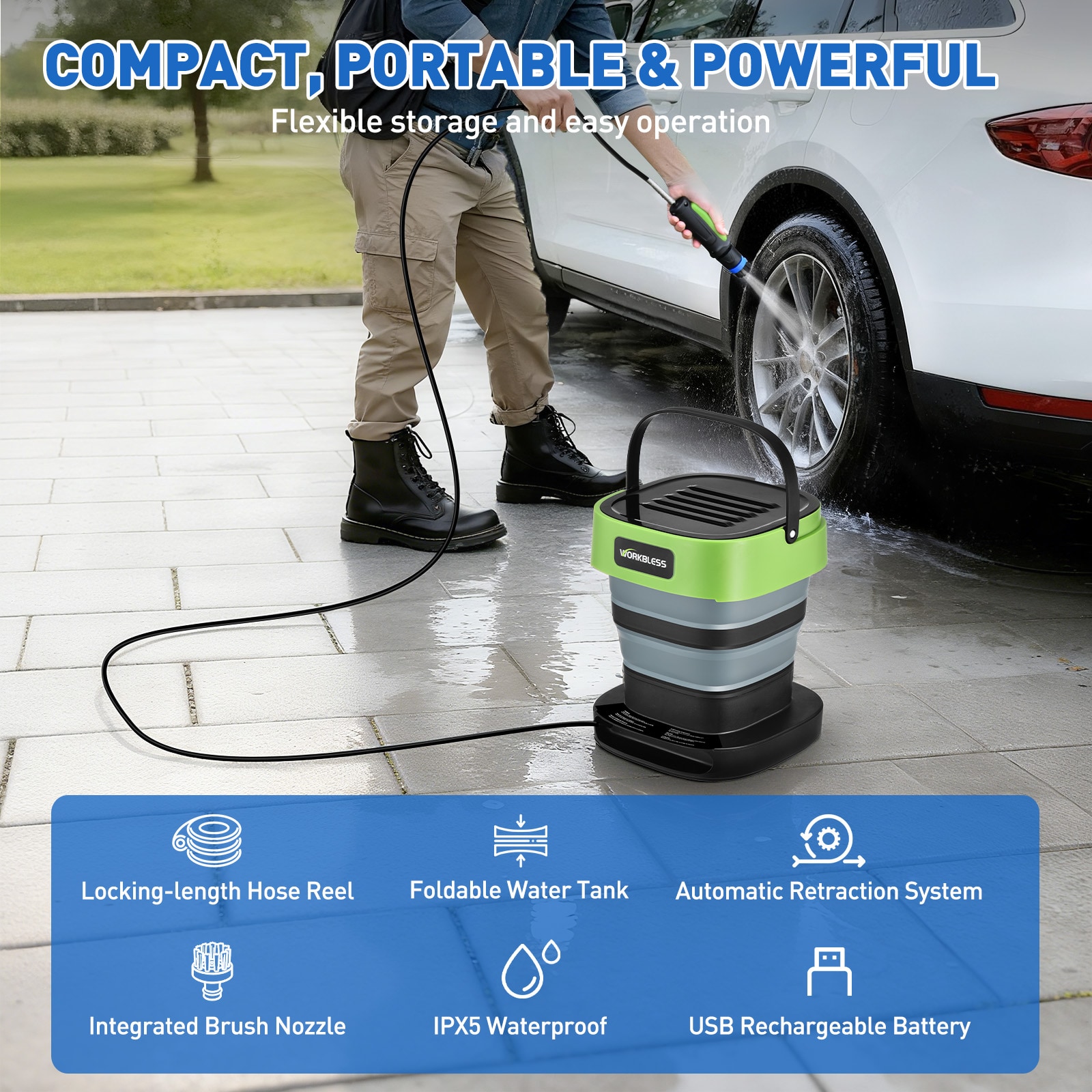 Unique Bargains S25093000UX3727 Gas-Pressurewashers - Thumbnail View #2