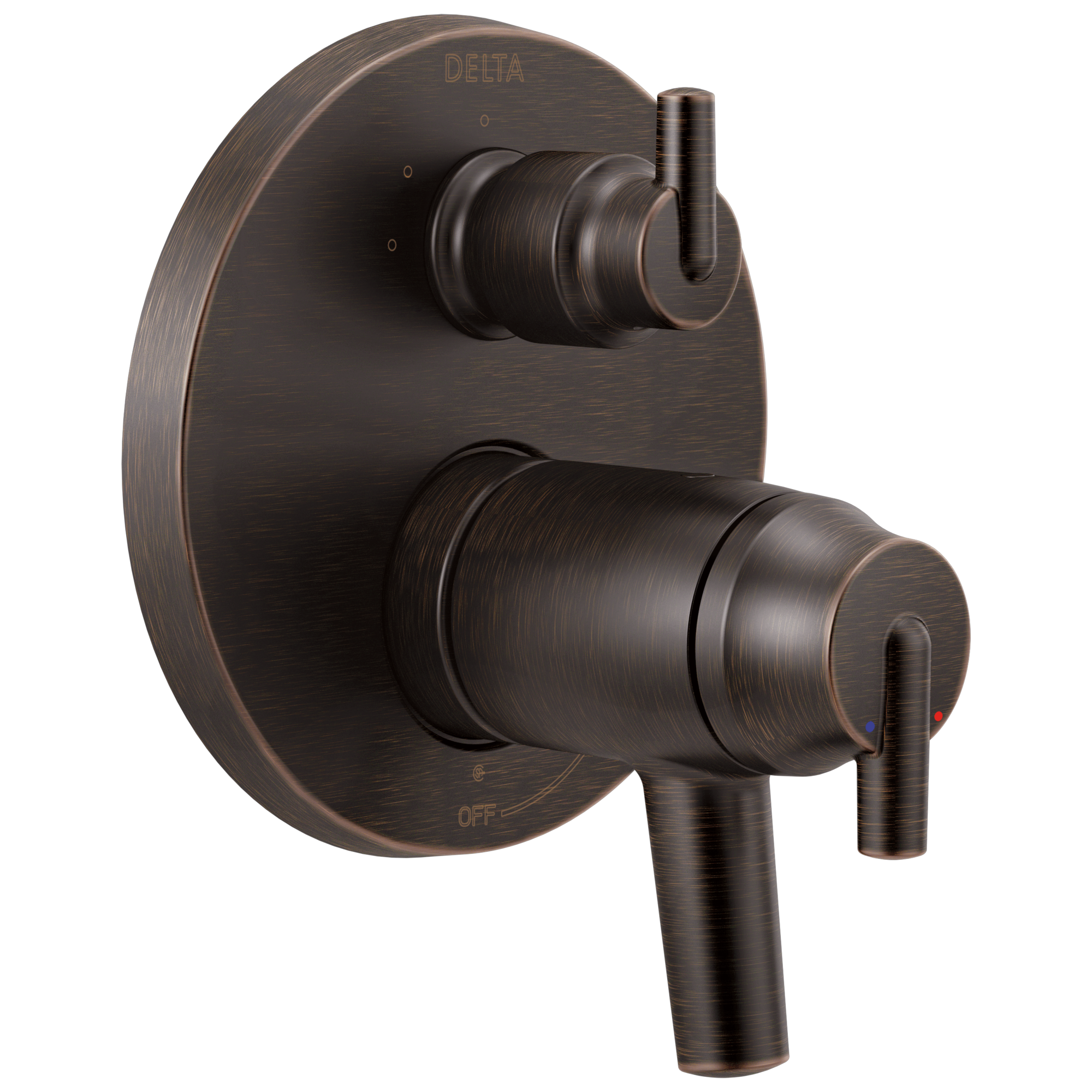 Delta T27T859-RB Trinsic Venetian Bronze 4.938-Inches Universal Bathtub/Shower Shower mixer 0.5-Inches -ID