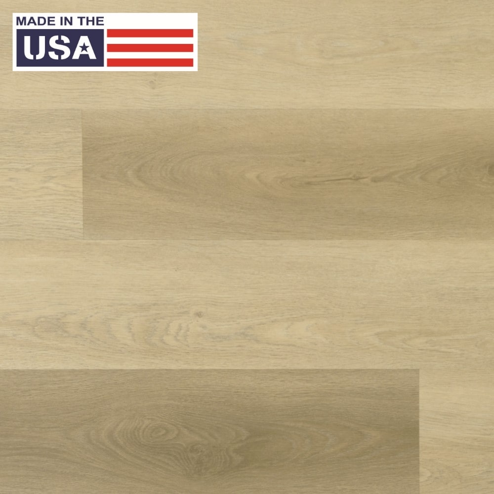 Hydri-HDPC HDPCEV-140 HDPC Honey Oak Brown Wood look 12-mil x 7-3/4-in W x 60-in L Waterproof and Water Resistant Interlocking Luxury Vinyl Plank Flooring ( 32.81-sq ft Carton )