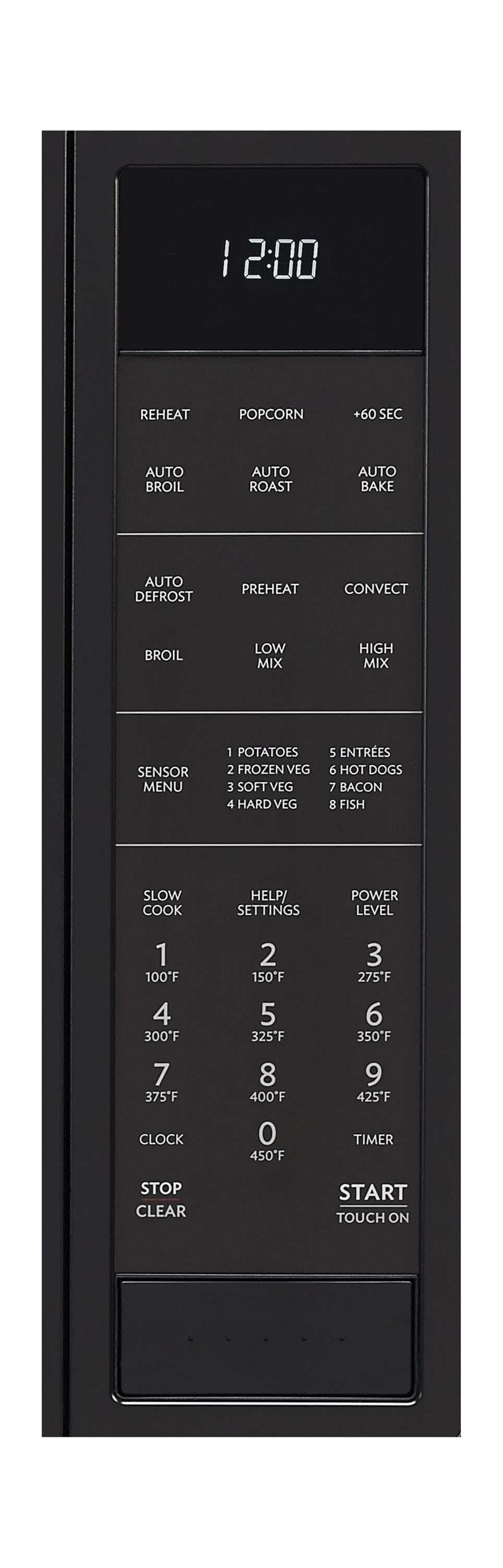 Sharp 1.5-cu ft 900-Watt Sensor Cooking Controls Countertop