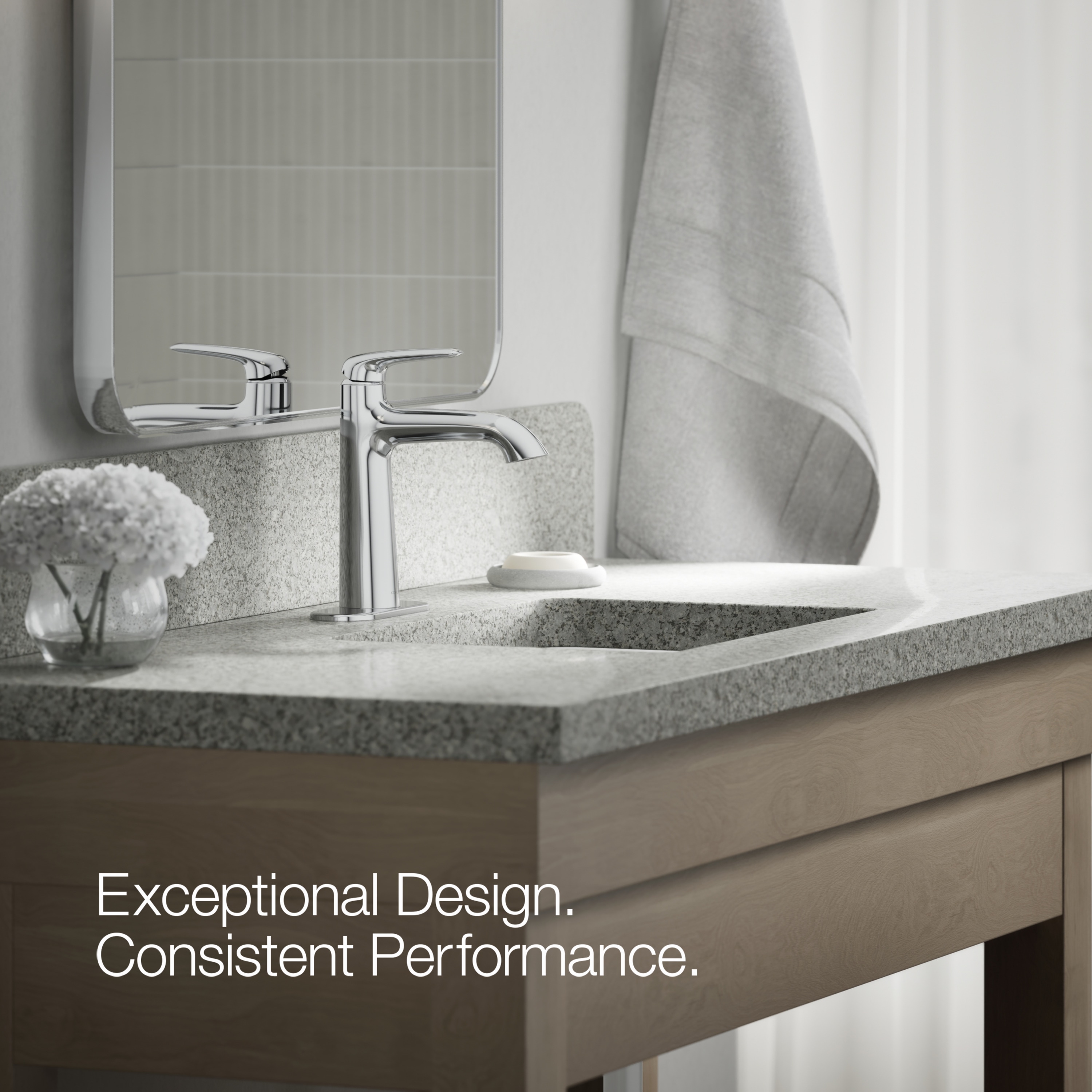 KOHLER R33046-4D-CP Lavatory-Faucets - View #3